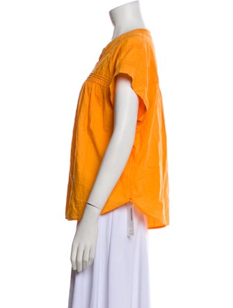 Xirena Short Sleeve Button-Up Top