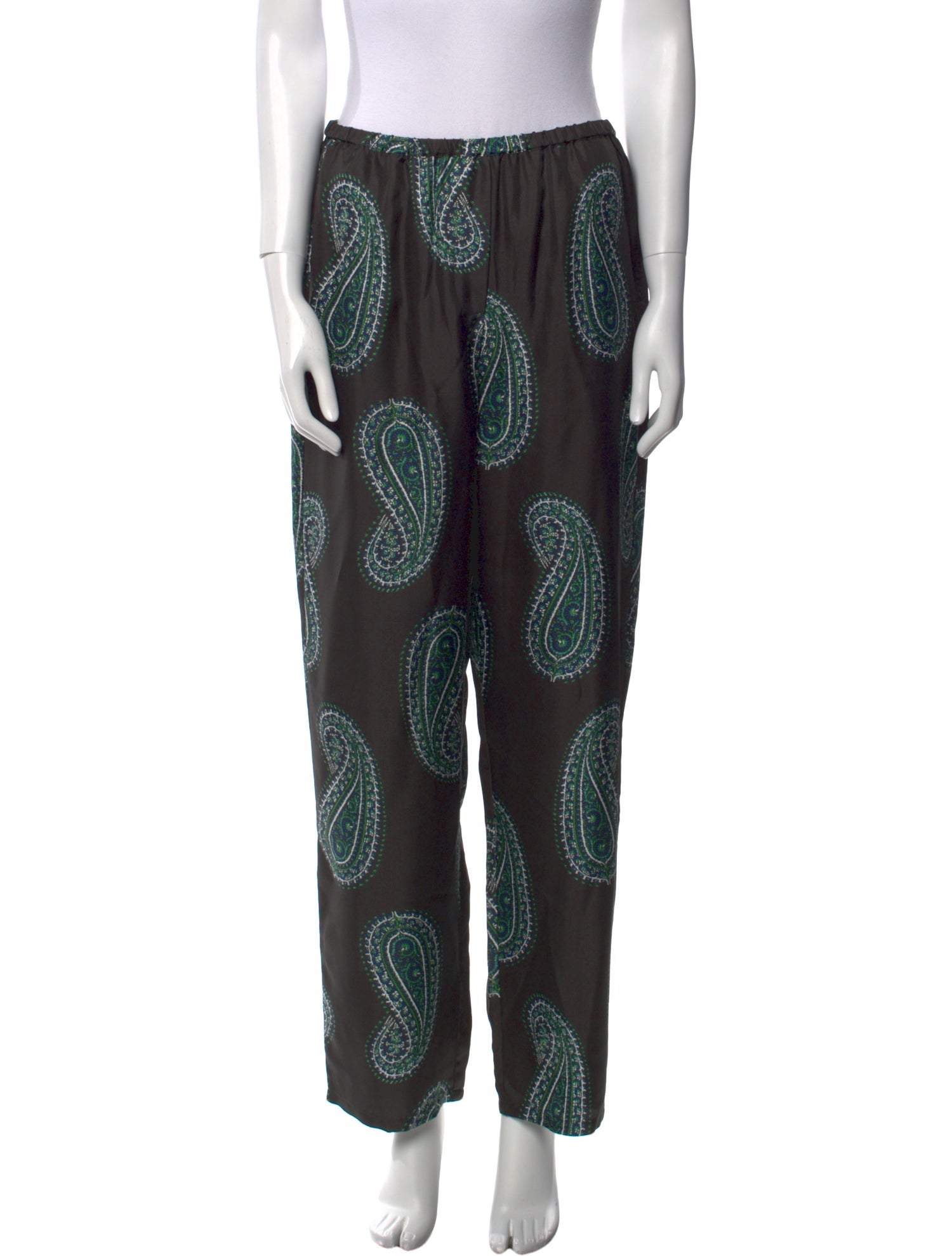 Xirena Silk Straight Leg Pants