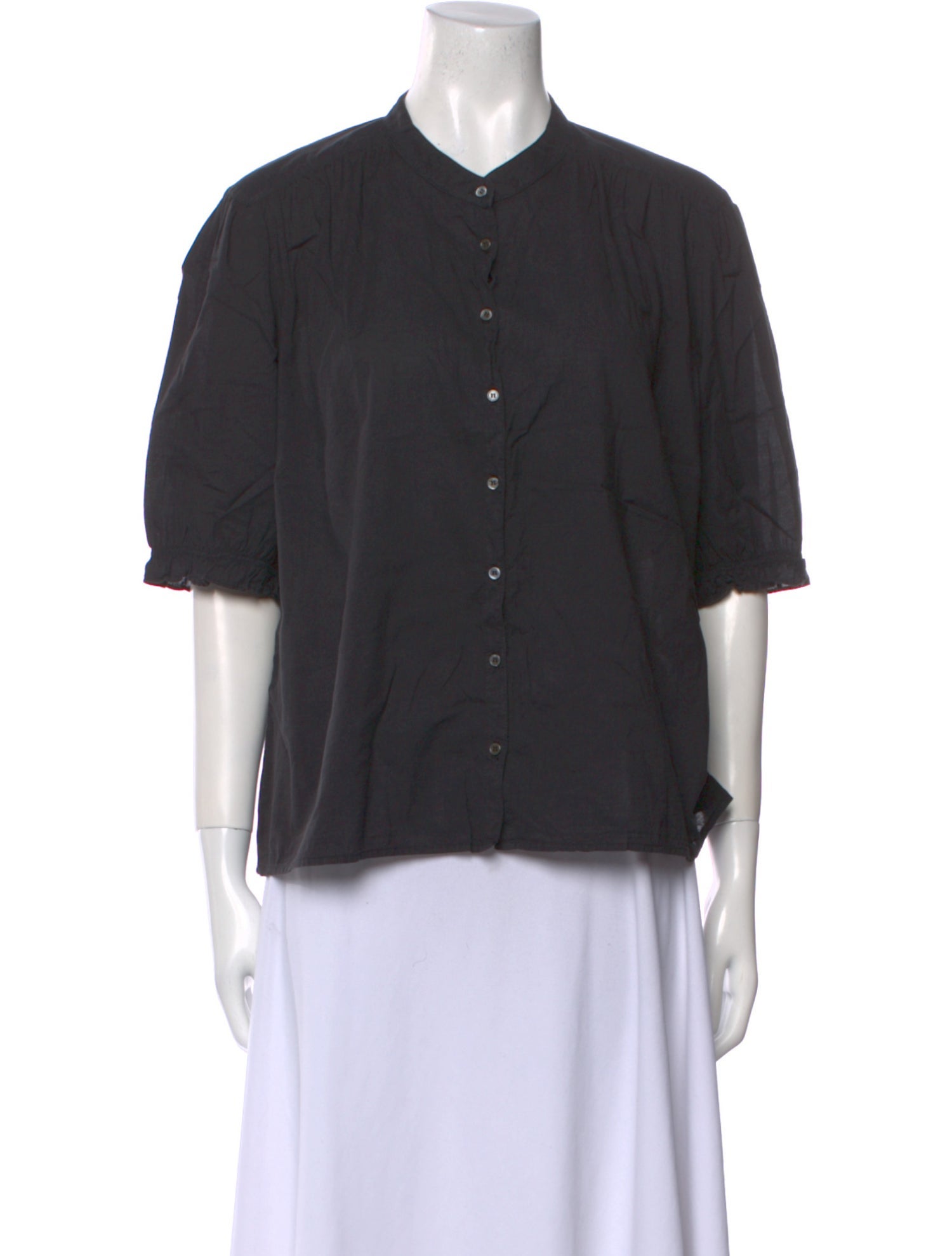 Xirena Short Sleeve Button-Up Top
