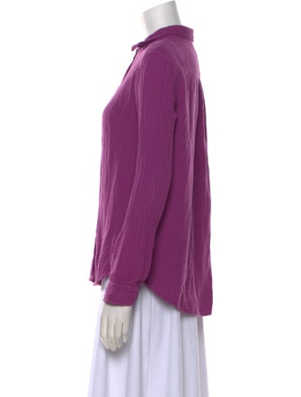 Xirena Long Sleeve Button-Up Top