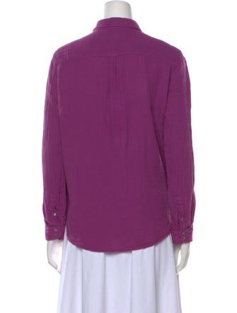 Xirena Long Sleeve Button-Up Top