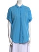 Xirena Short Sleeve Button-Up Top
