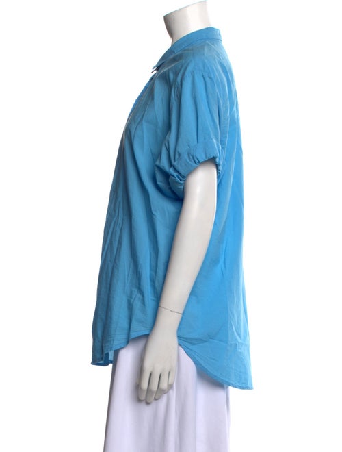 Xirena Short Sleeve Button-Up Top