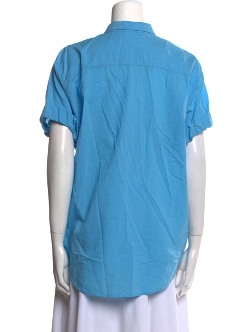 Xirena Short Sleeve Button-Up Top