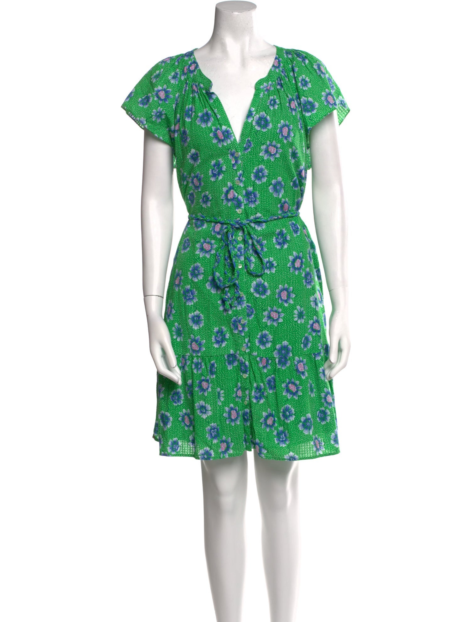 Xirena Floral Print Knee-Length Dress