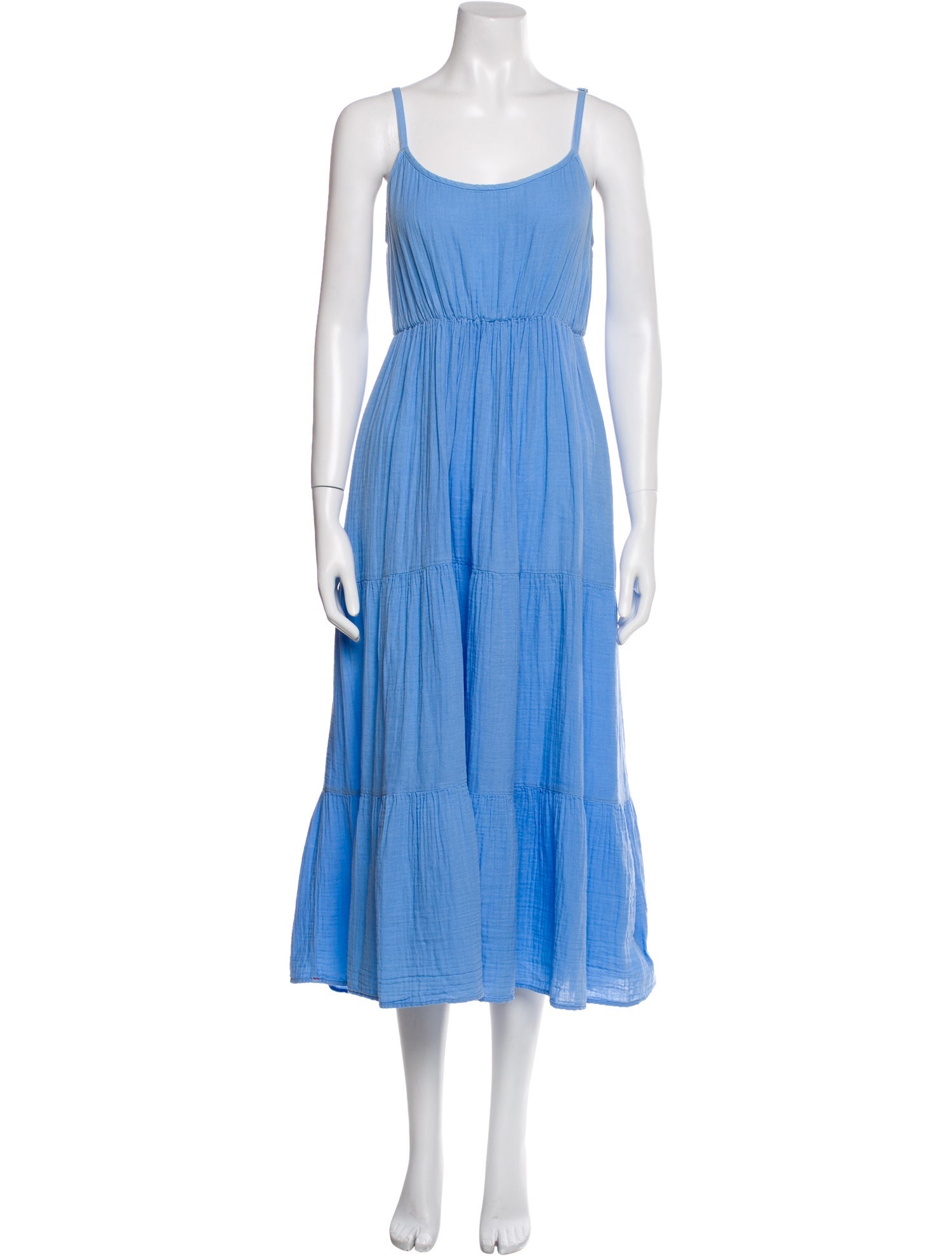 Xirena Scoop Neck Midi Length Dress