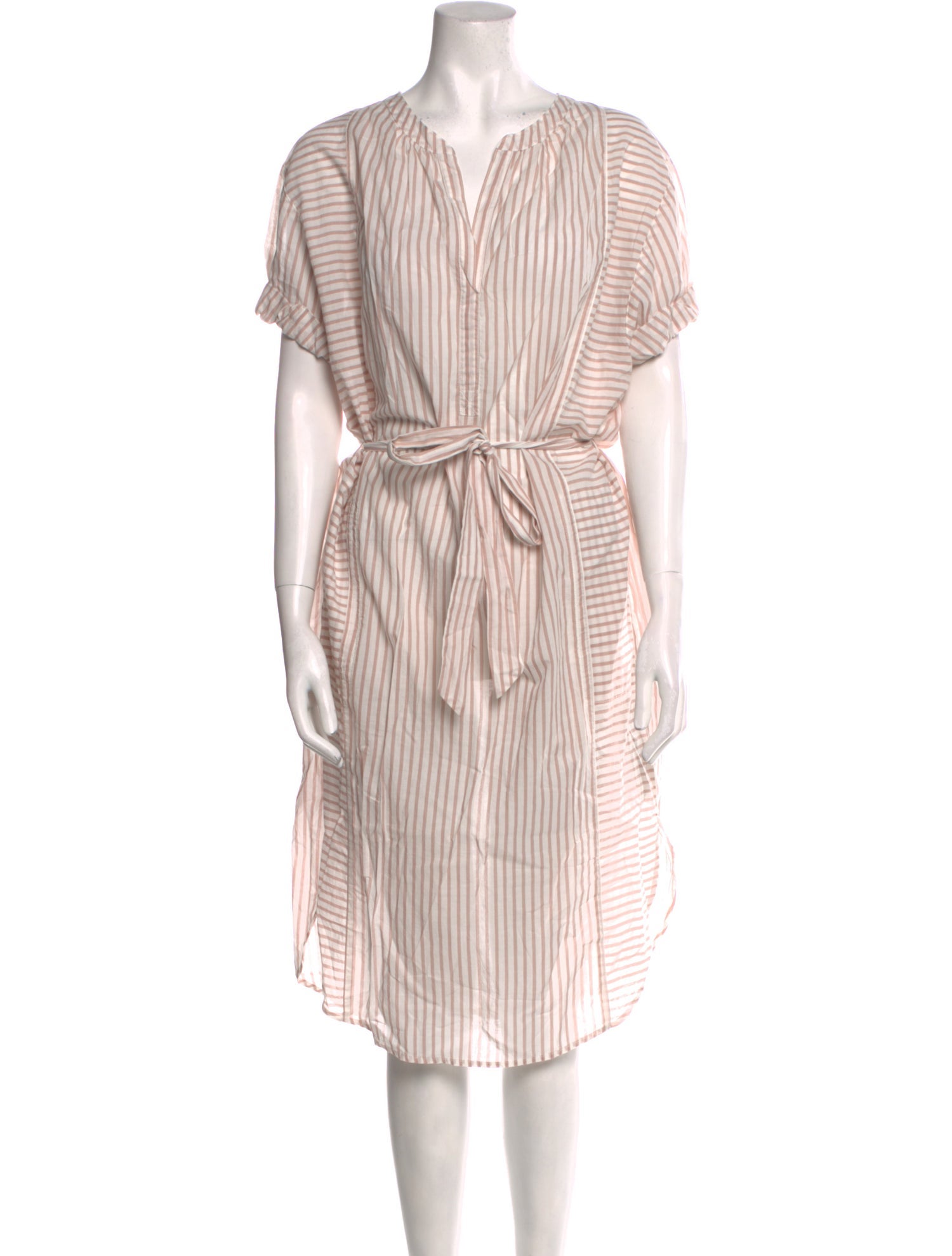 Xirena Striped Midi Length Dress