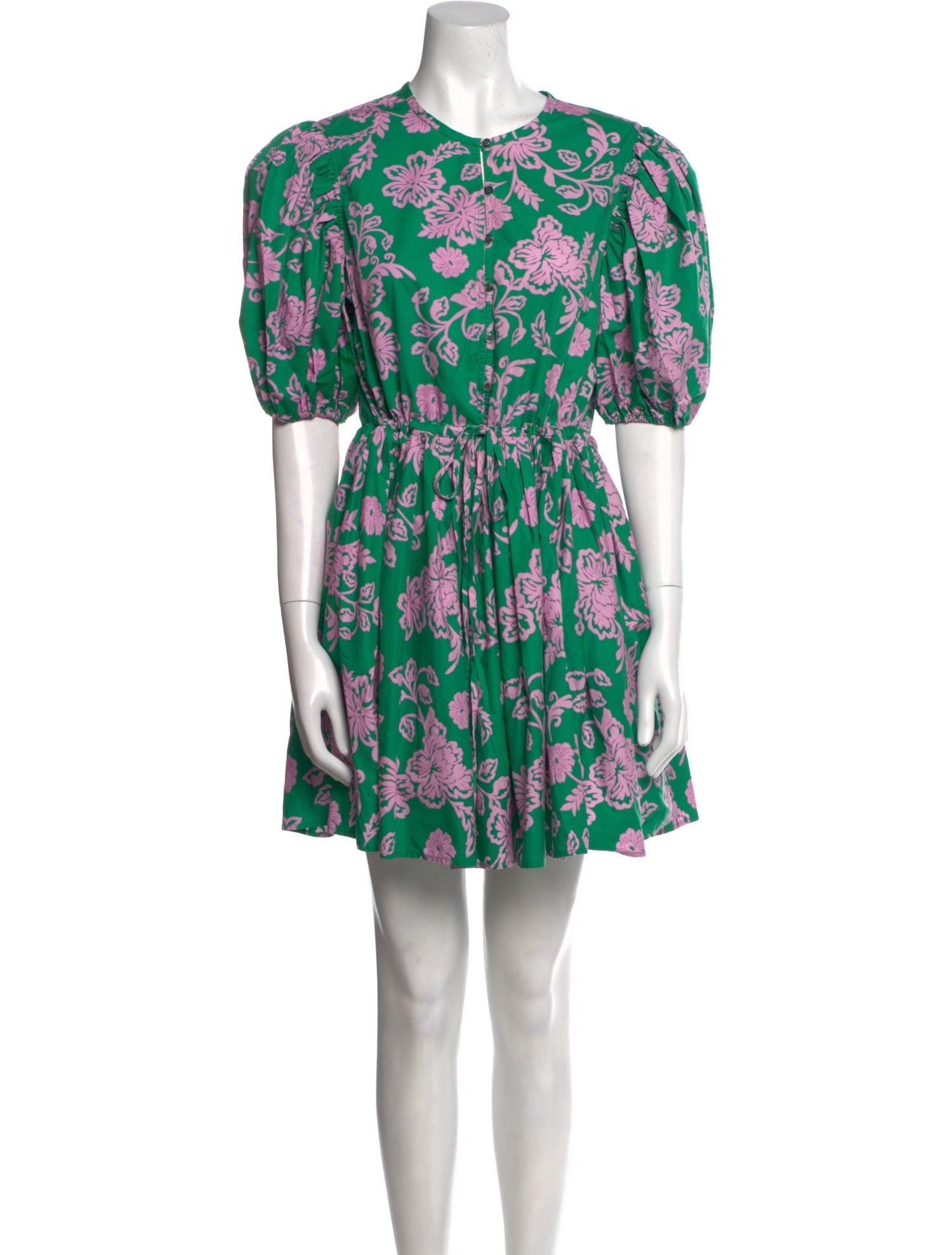 Xirena Floral Print Mini Dress
