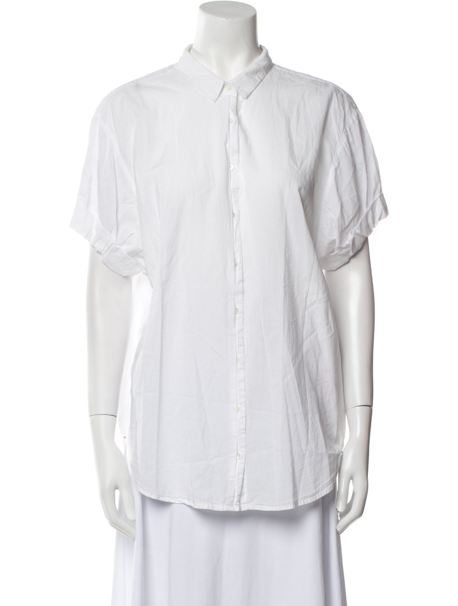 Xirena Short Sleeve Button-Up Top