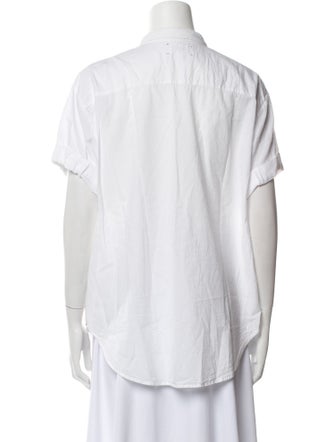 Xirena Short Sleeve Button-Up Top