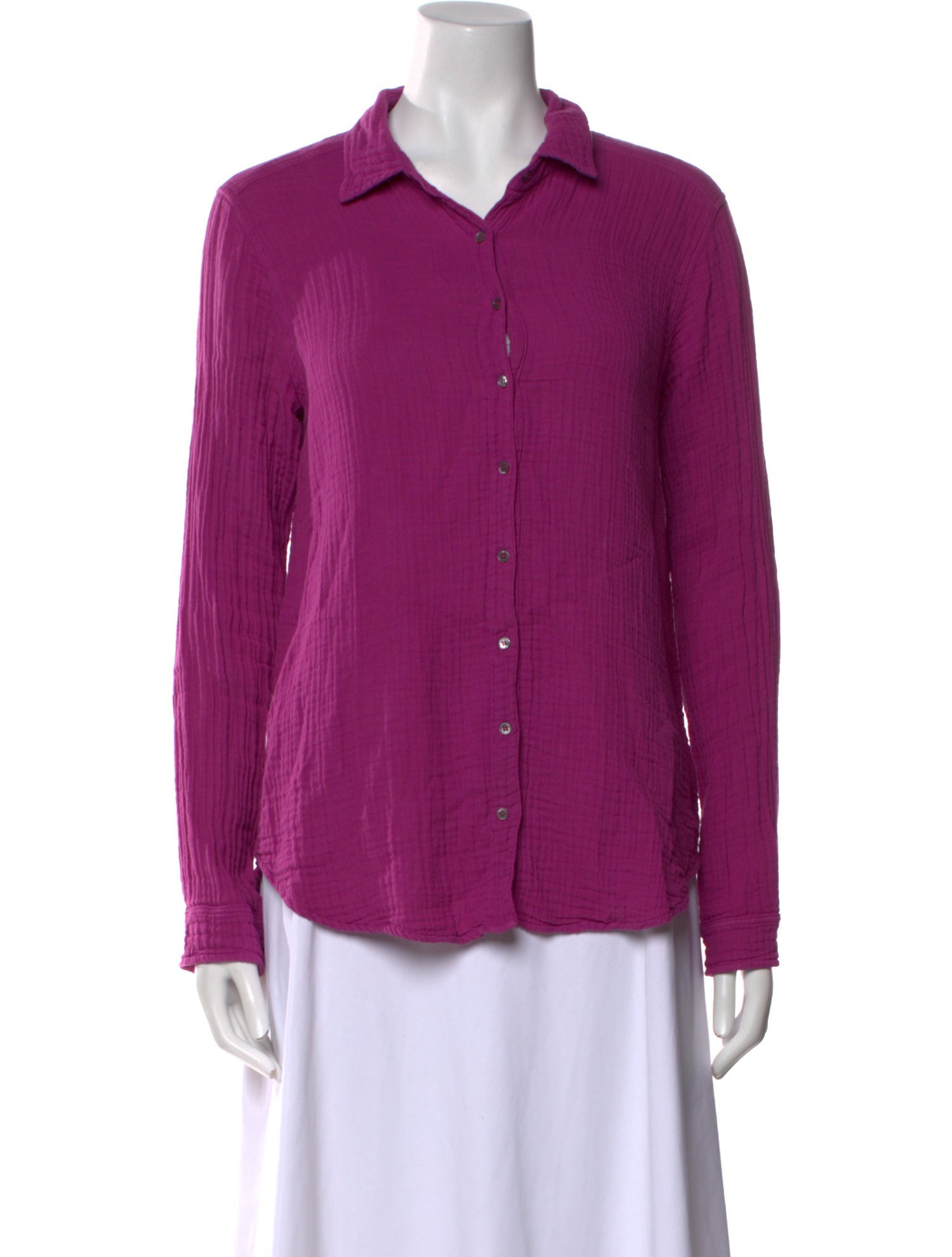 Xirena Long Sleeve Button-Up Top