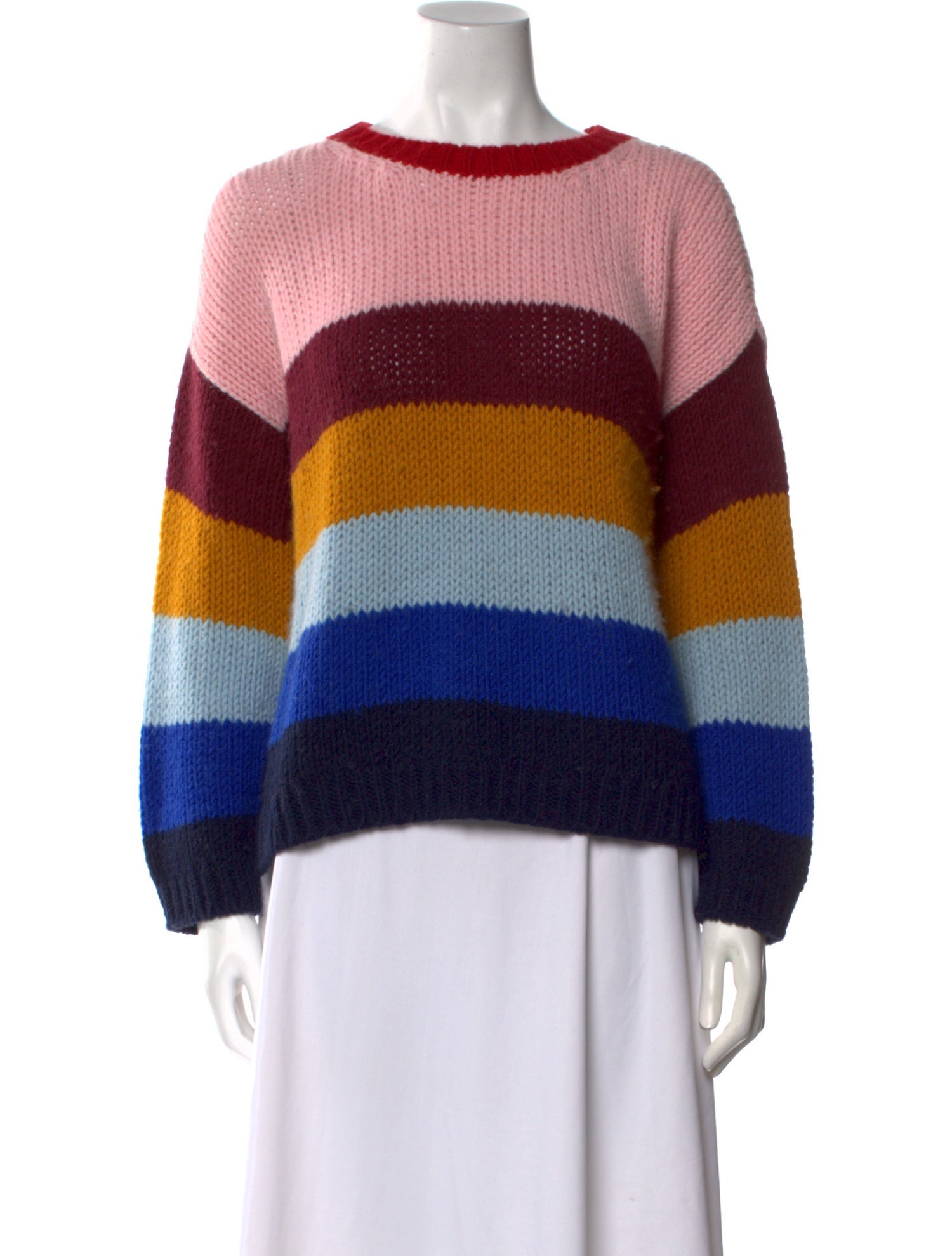 Xirena Striped Crew Neck Sweater