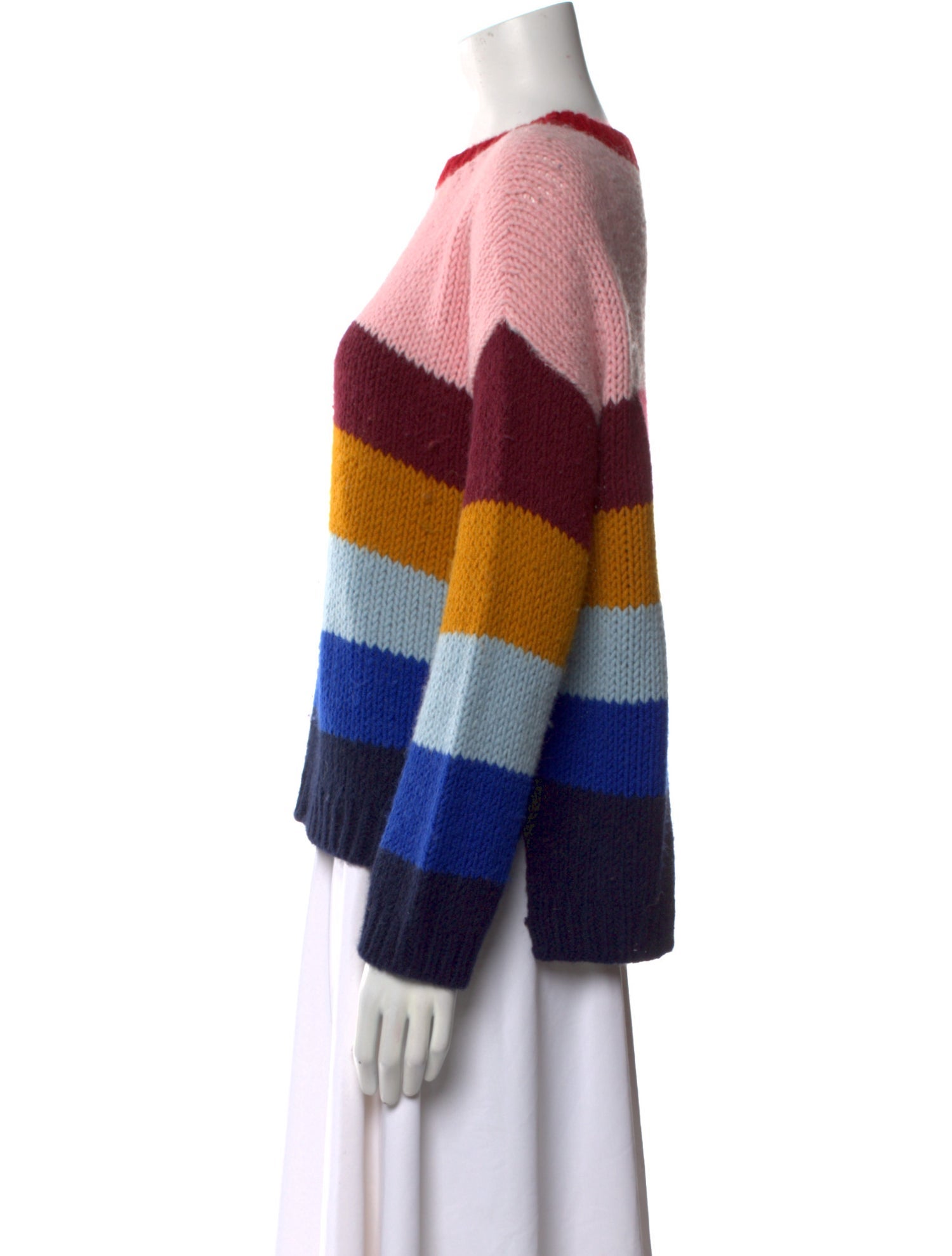 Xirena Striped Crew Neck Sweater