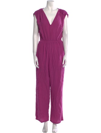 Xirena V-Neck Jumpsuit