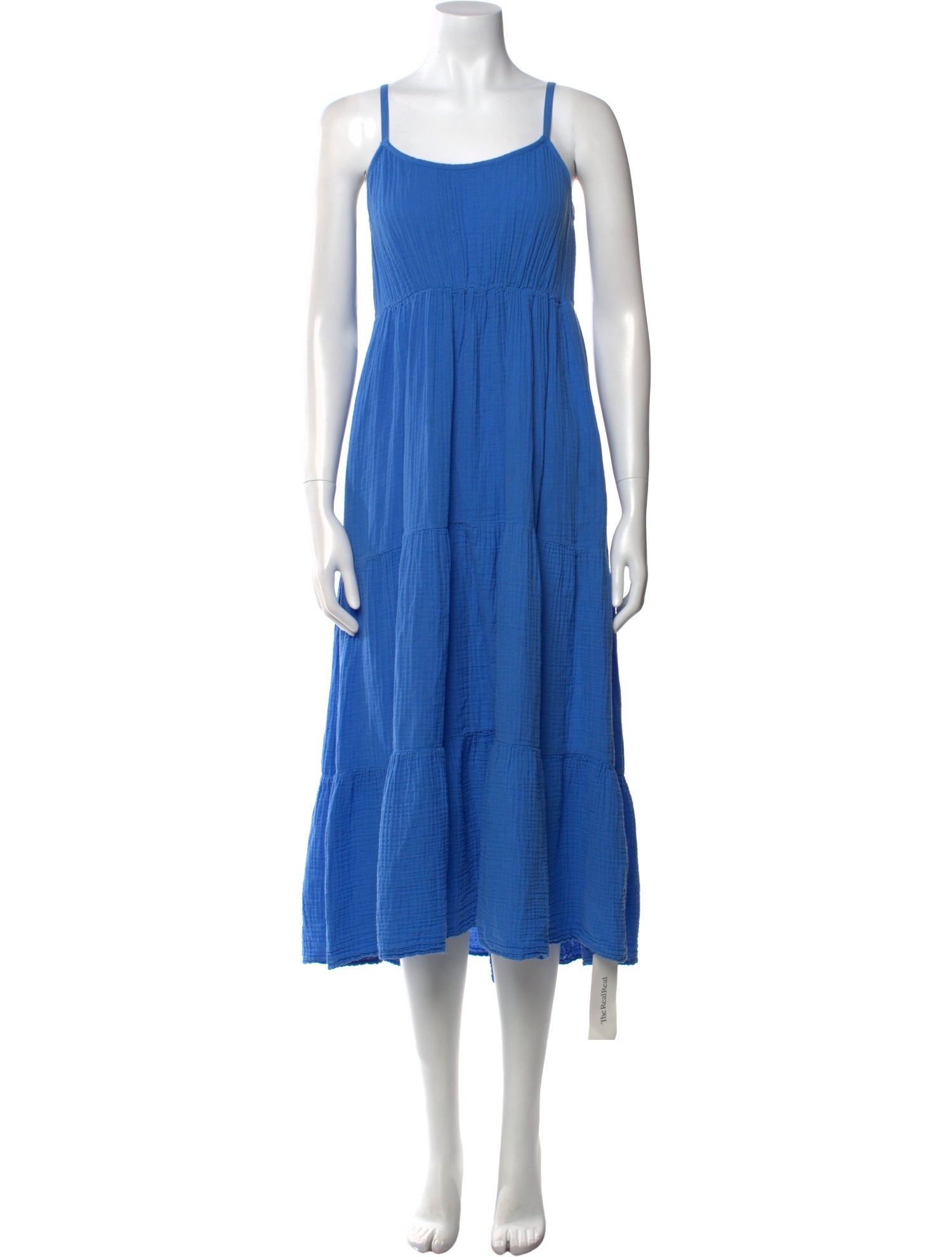 Xirena Square Neckline Midi Length Dress