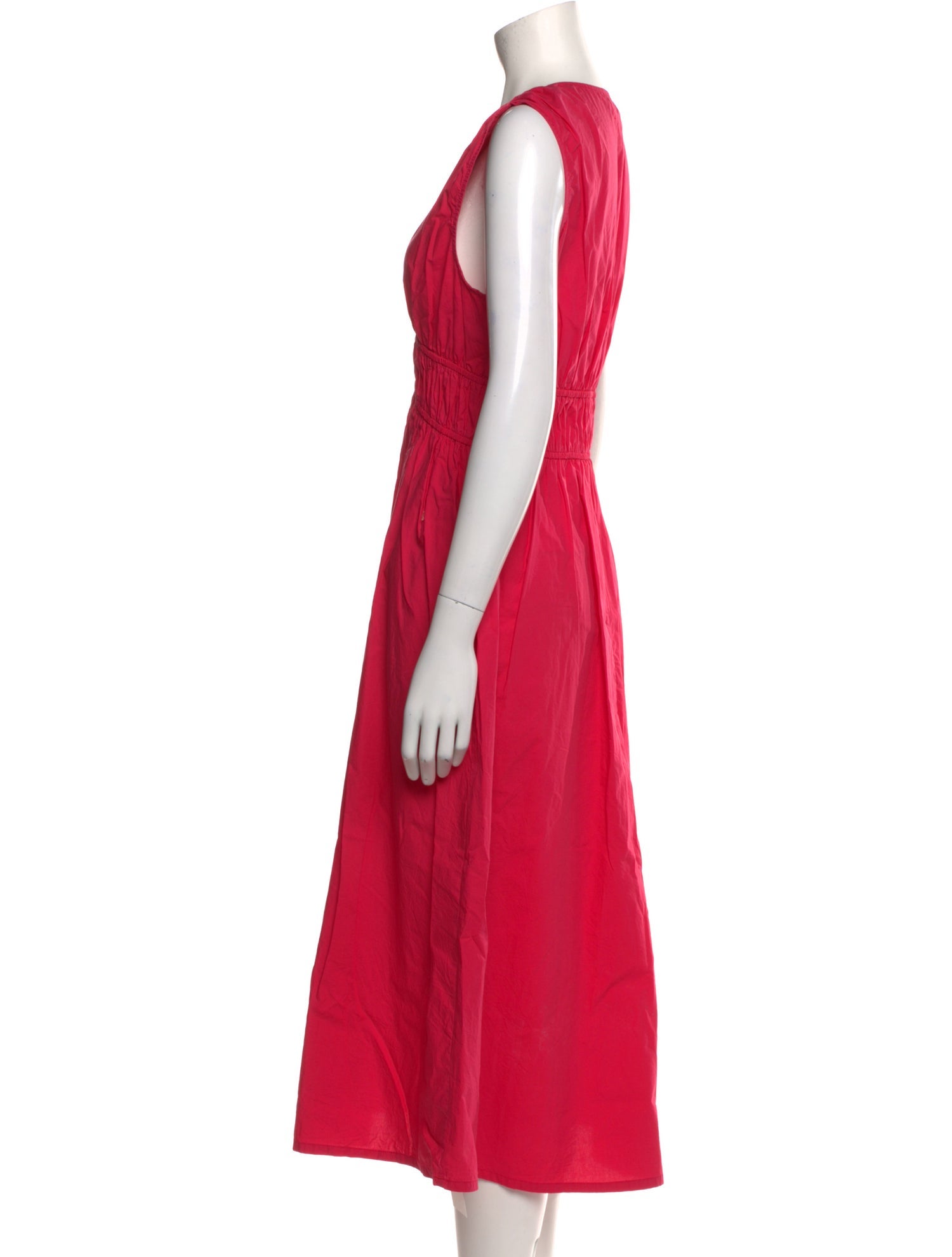 Xirena V-Neck Midi Length Dress