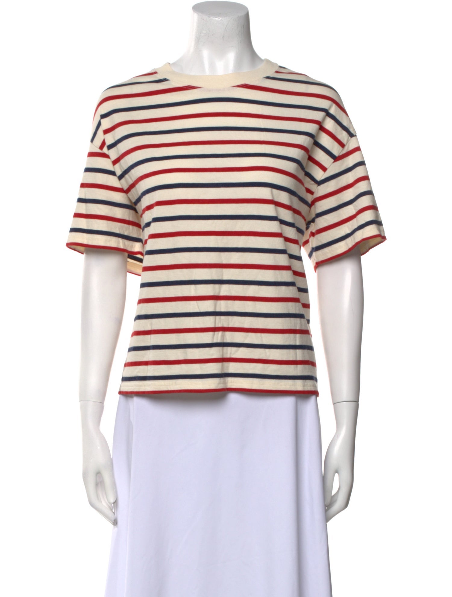Xirena Striped Crew Neck T-Shirt w/ Tags