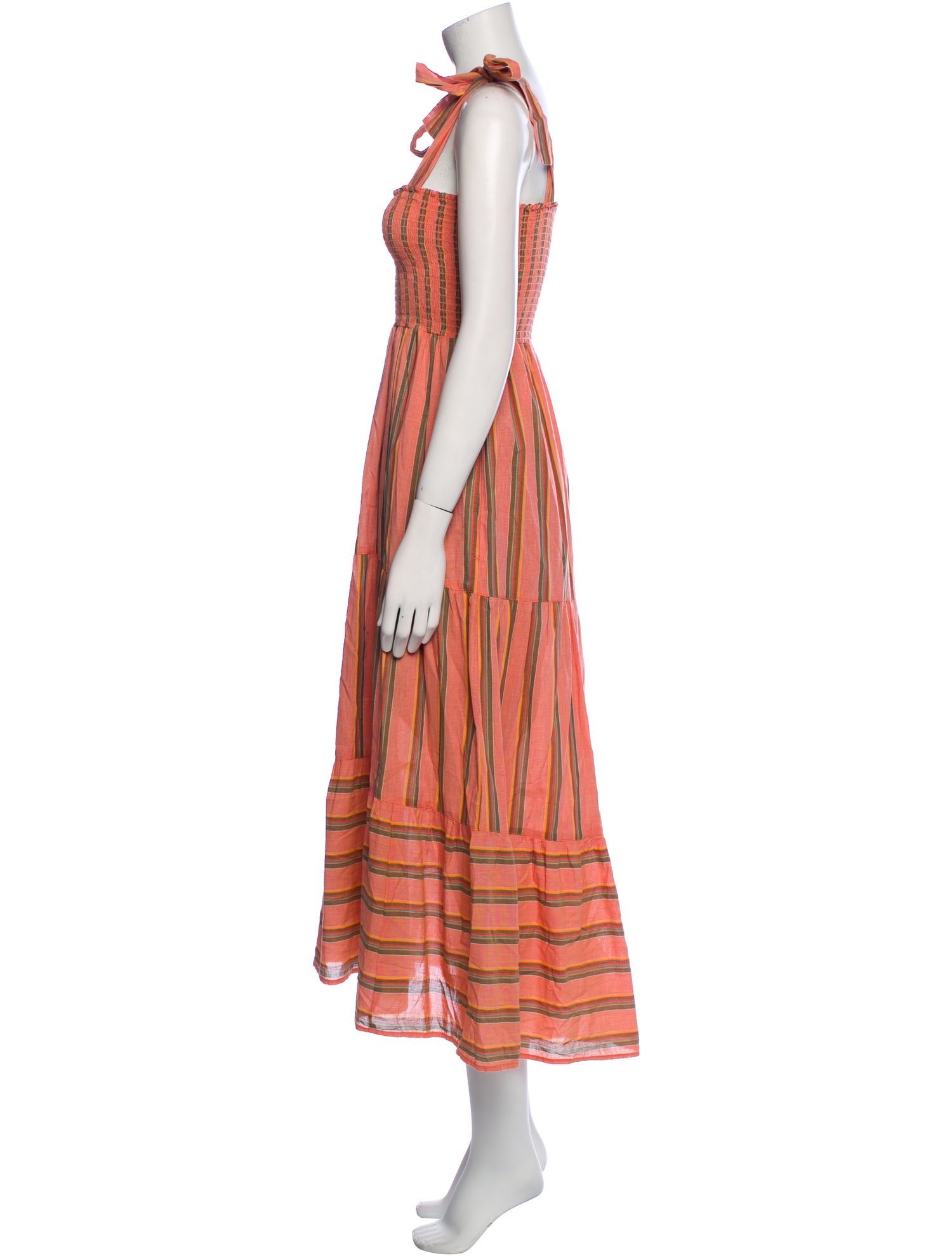 Xirena Striped Long Dress