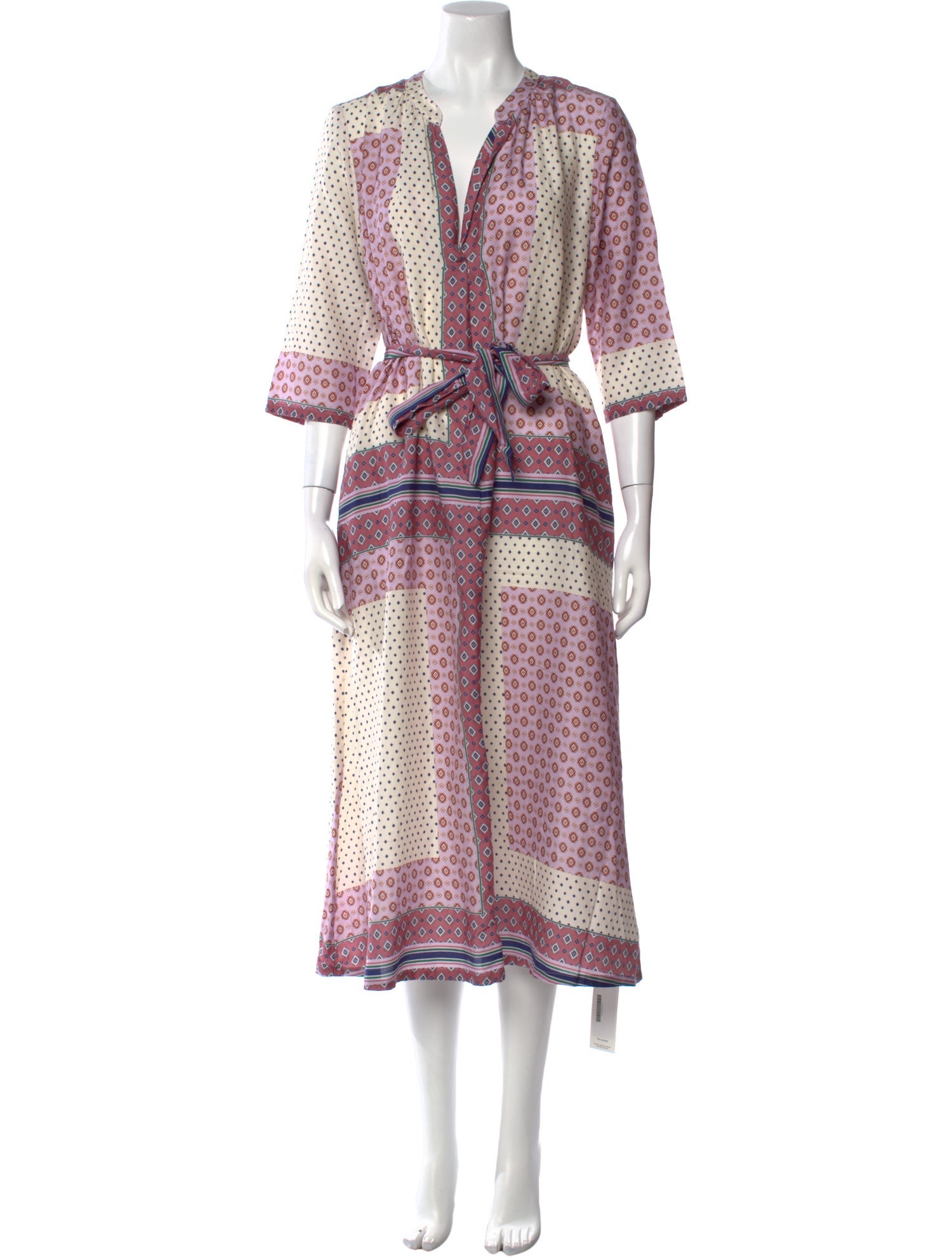 Xirena Printed Long Dress