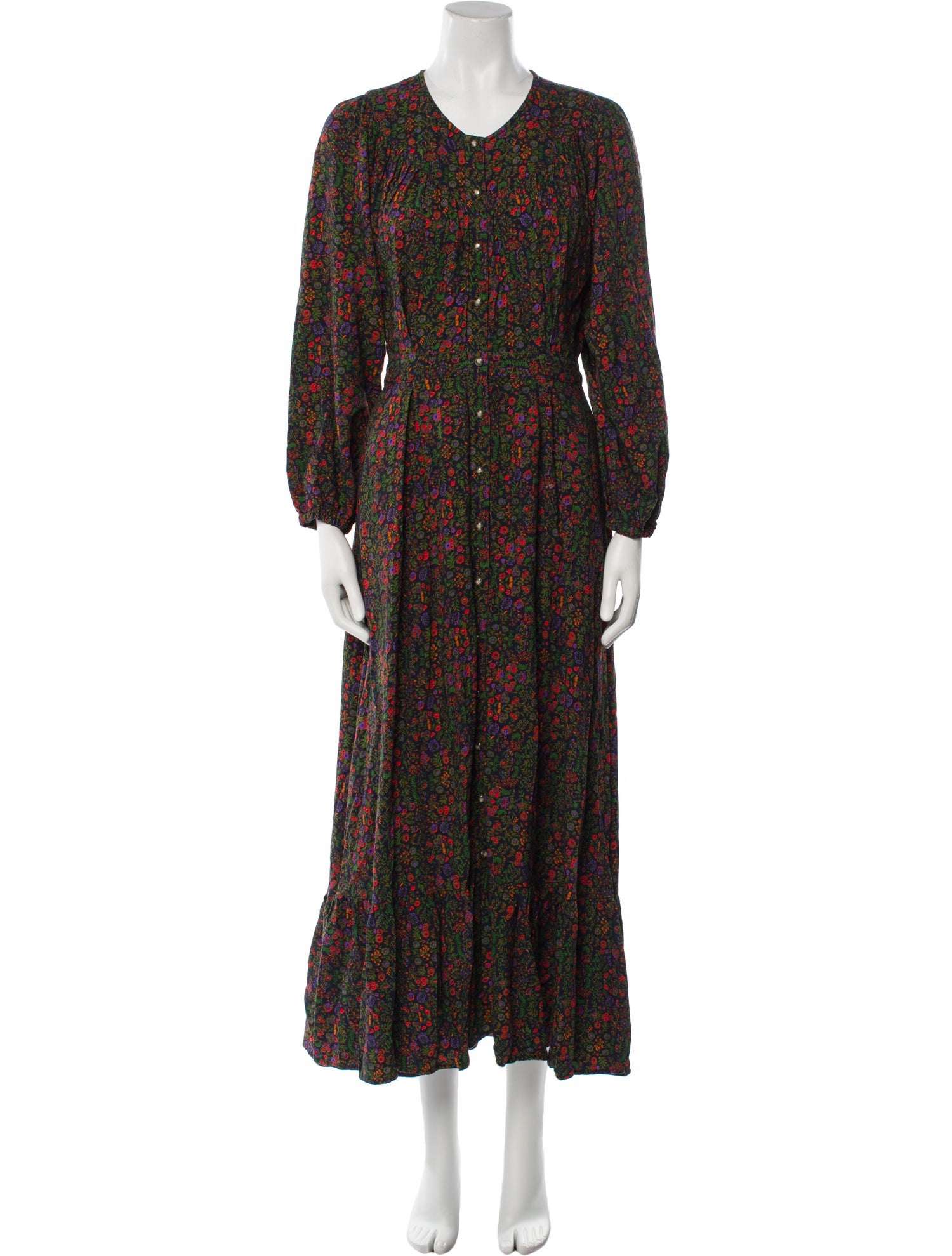 Xirena Floral Print Long Dress