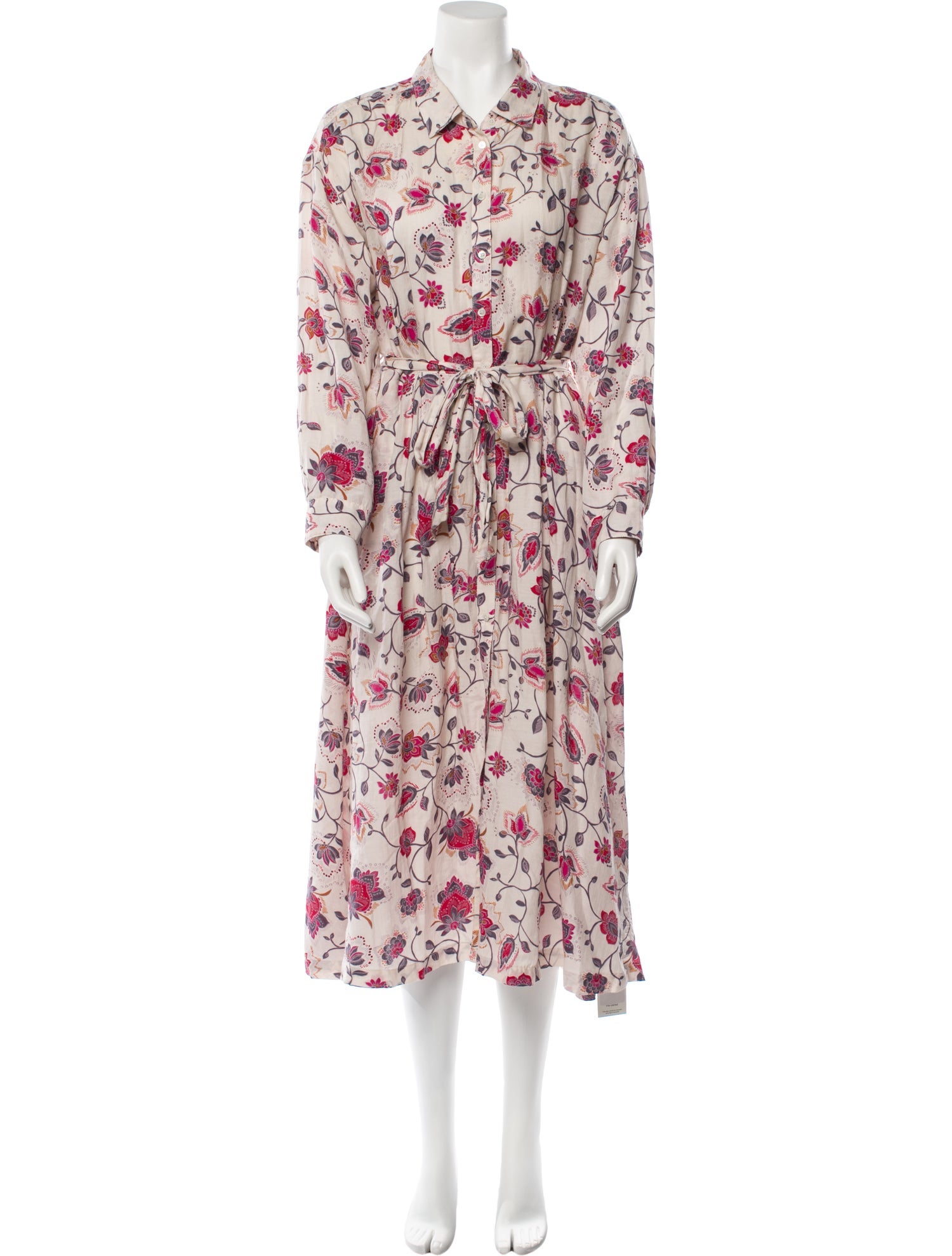Xirena Floral Print Midi Length Dress