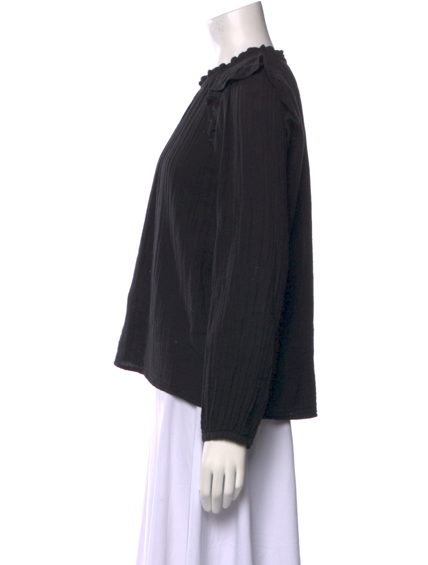 Xirena Crew Neck Long Sleeve Blouse