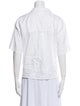 Xirena Linen Three-Quarter Sleeve Button-Up Top
