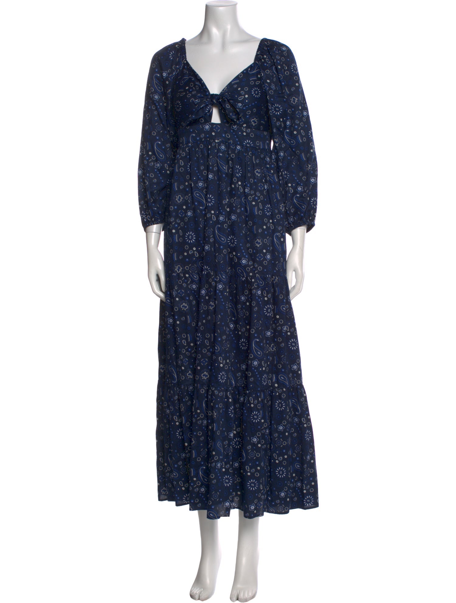 Xirena Floral Print Long Dress