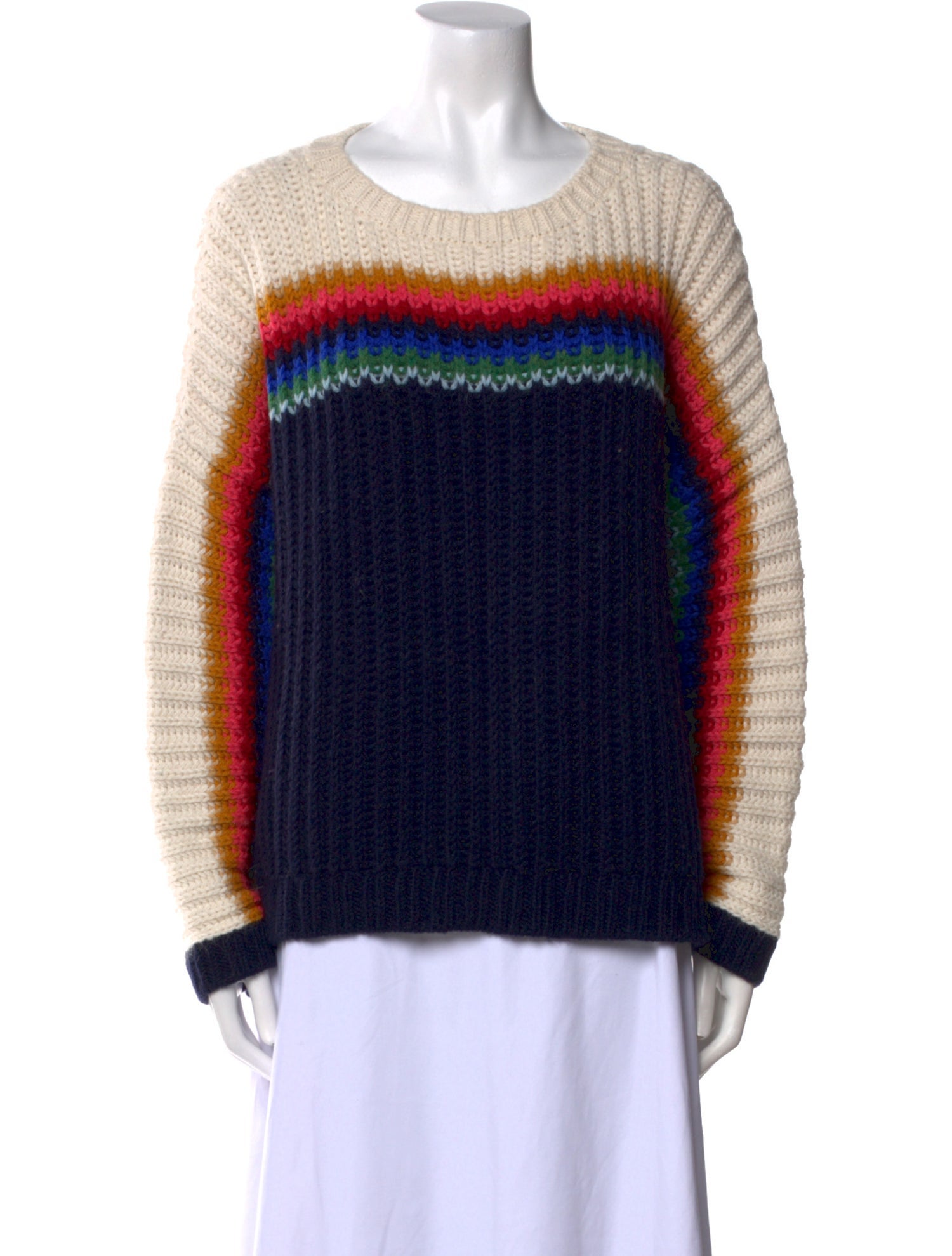 Xirena Striped Crew Neck Sweater