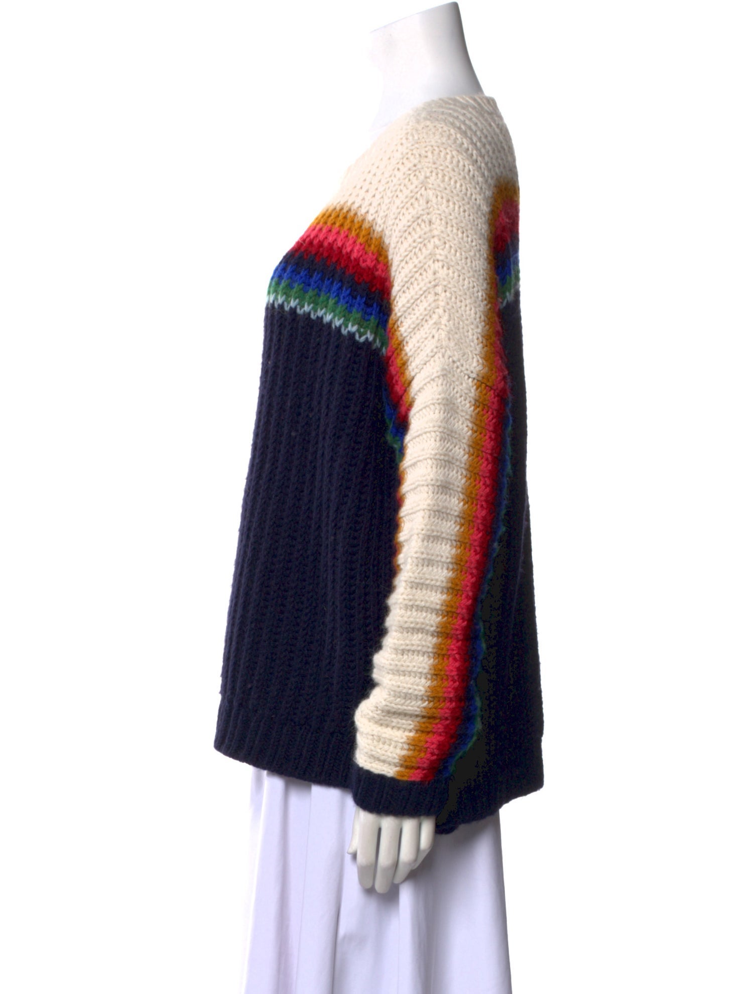 Xirena Striped Crew Neck Sweater