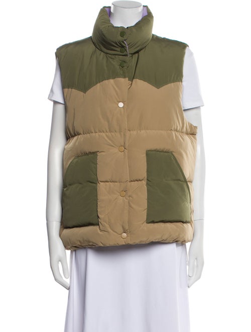 Xirena Colorblock Pattern Vest