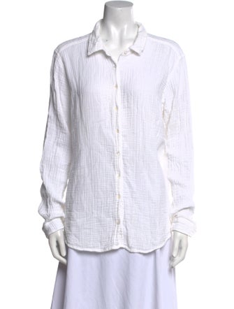 Xirena Long Sleeve Button-Up Top