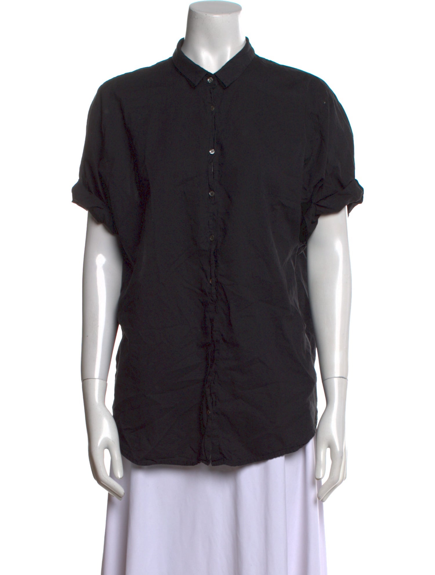 Xirena Short Sleeve Button-Up Top