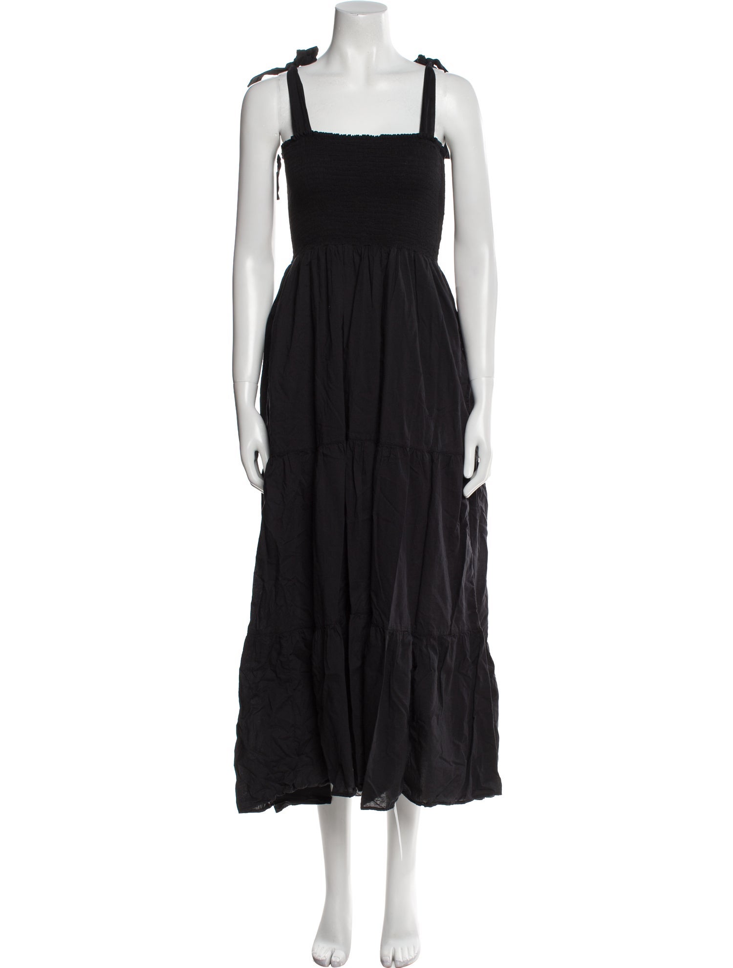 Xirena Square Neckline Long Dress