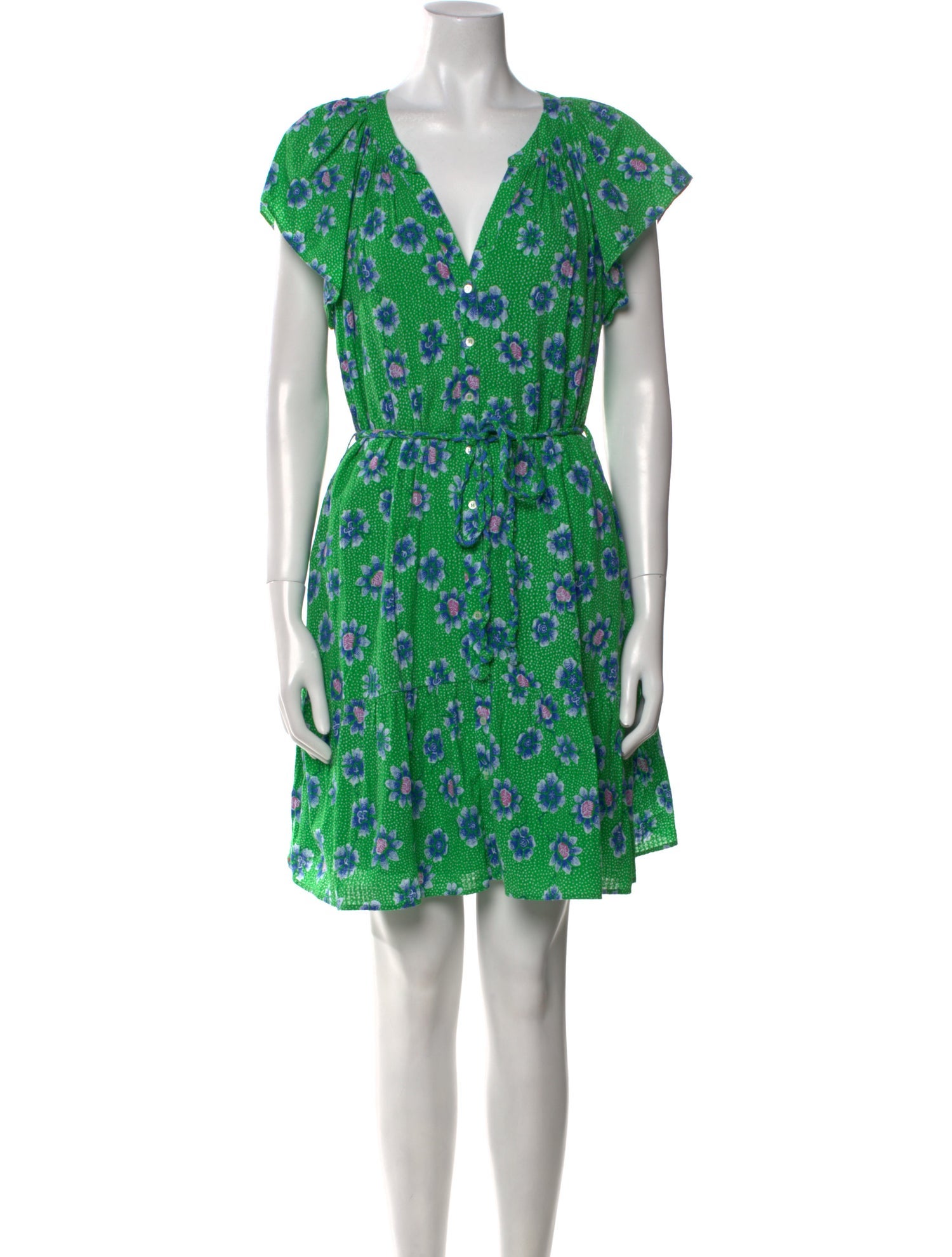 Xirena Floral Print Mini Dress