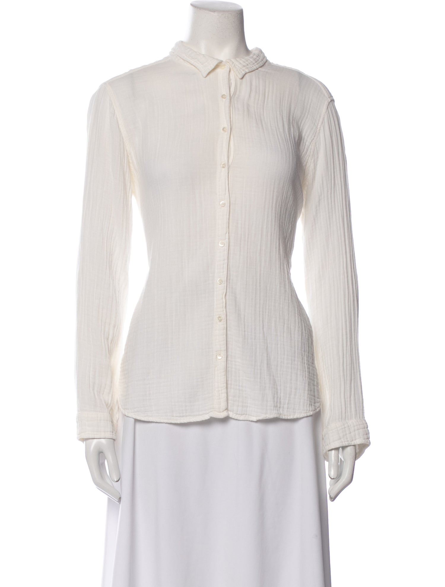 Xirena Long Sleeve Button-Up Top