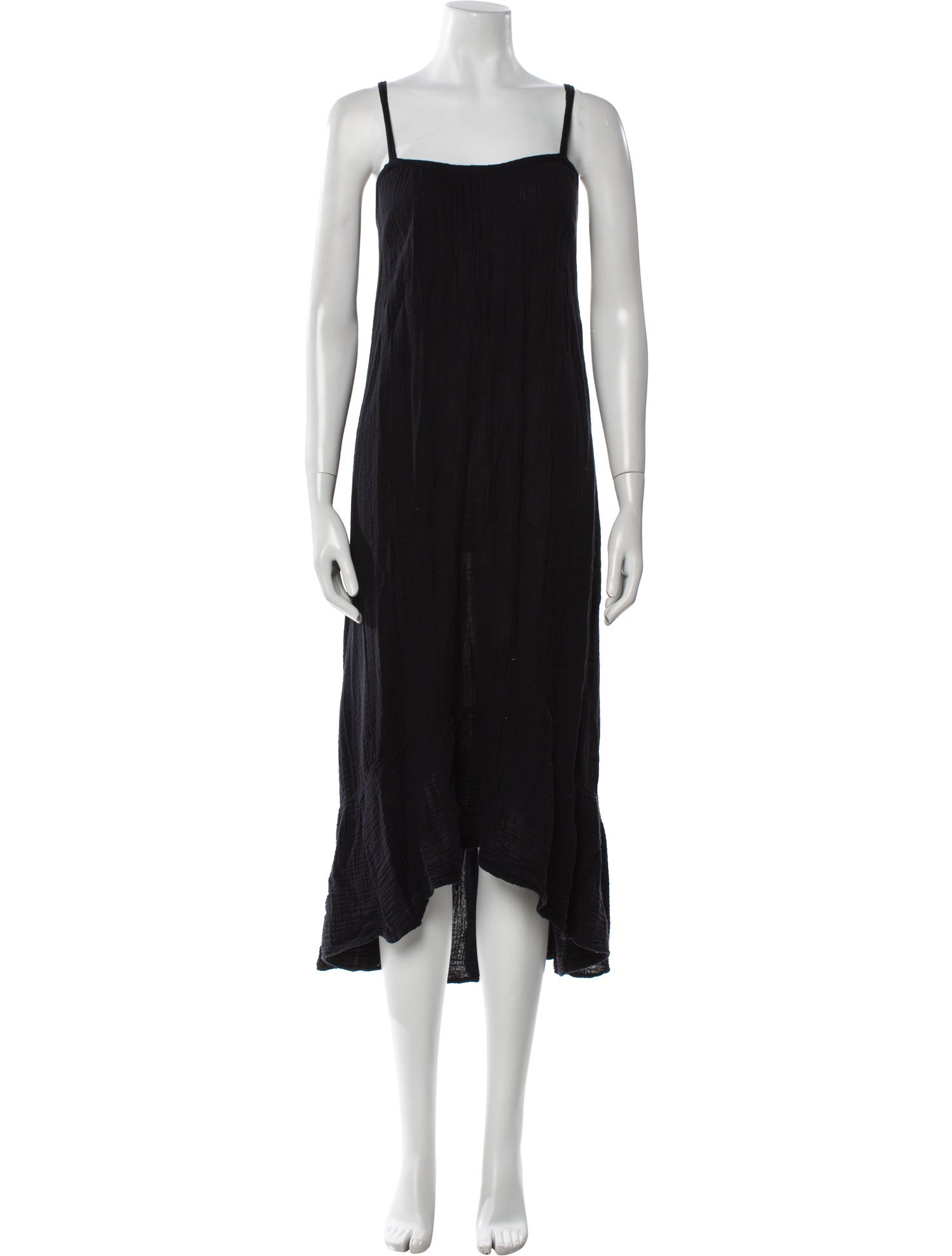 Xirena Square Neckline Midi Length Dress