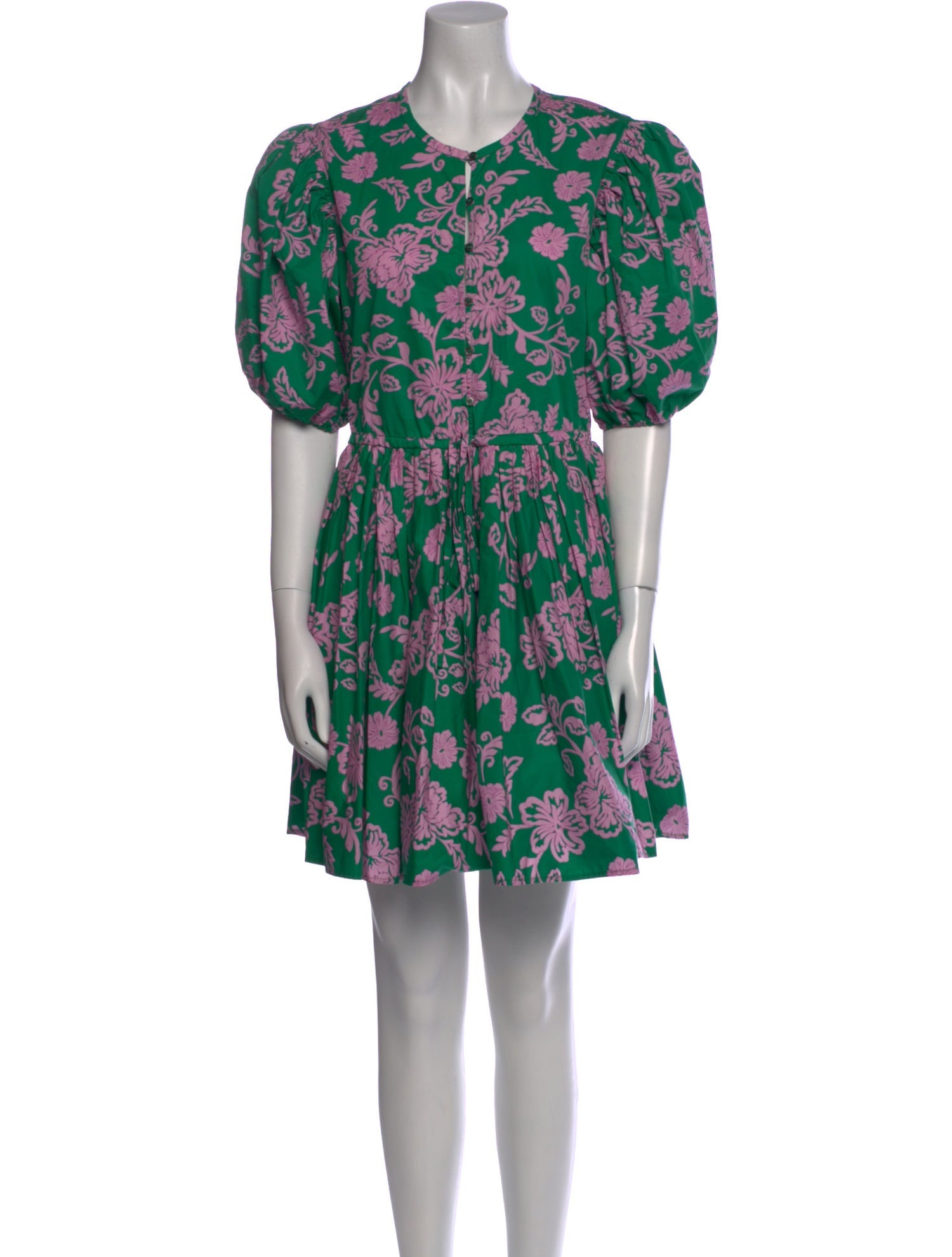 Xirena Floral Print Mini Dress