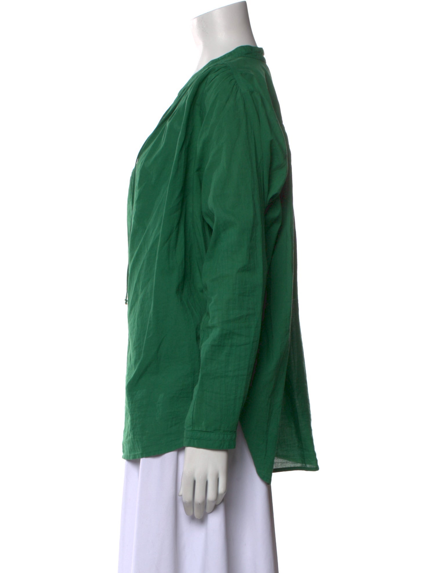 Xirena V-Neck Long Sleeve Blouse