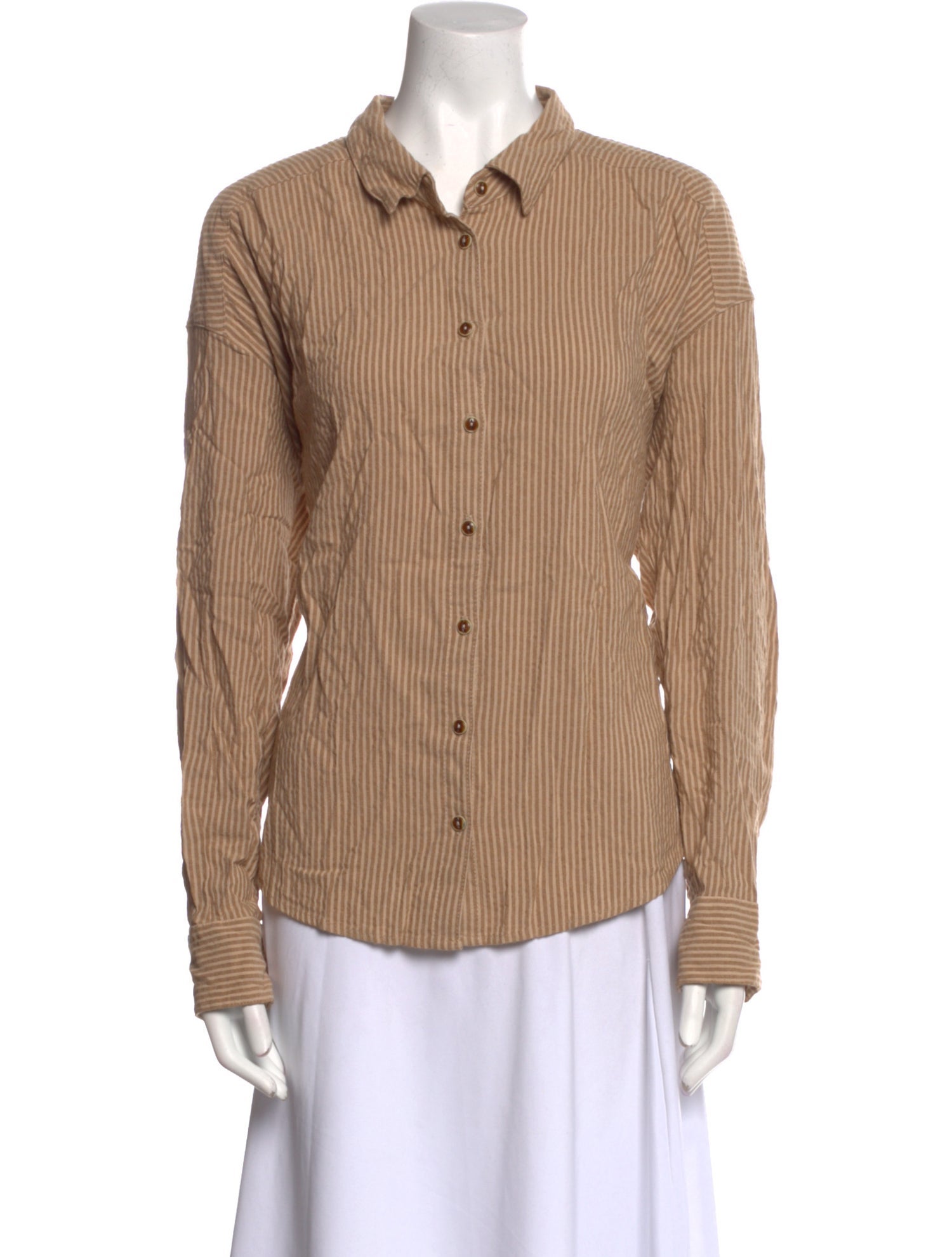 Xirena Long Sleeve Button-Up Top