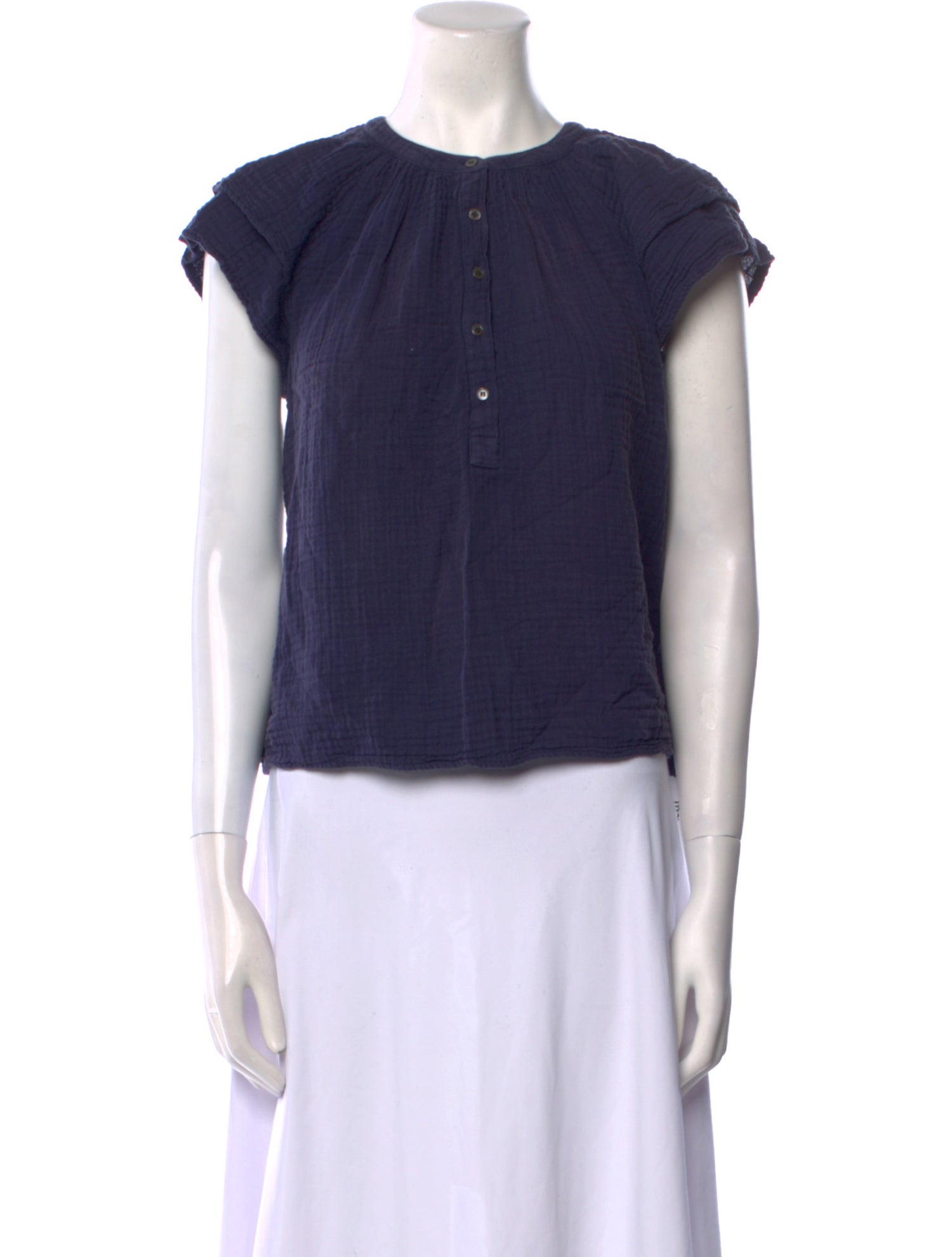 Xirena Crew Neck Short Sleeve Crop Top