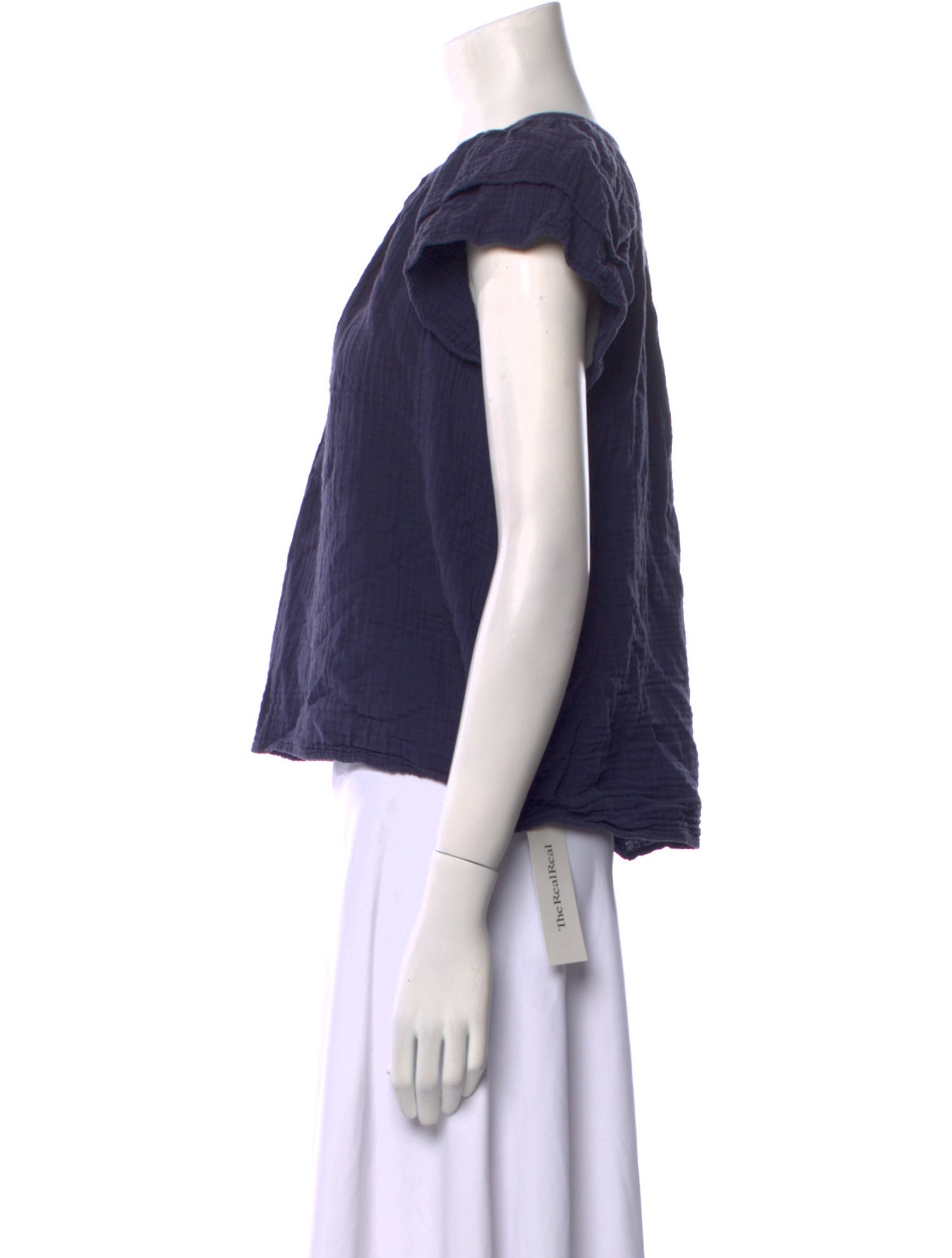 Xirena Crew Neck Short Sleeve Crop Top