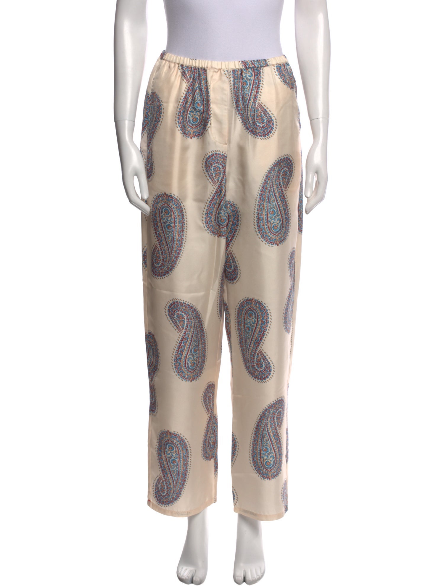 Xirena Silk Straight Leg Pants