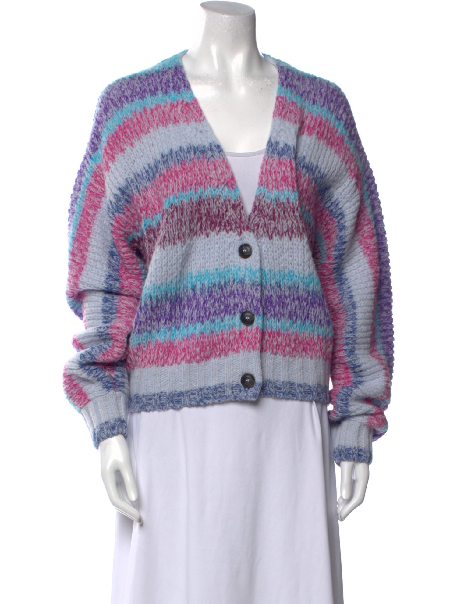 Xirena Striped V-Neck Sweater w/ Tags