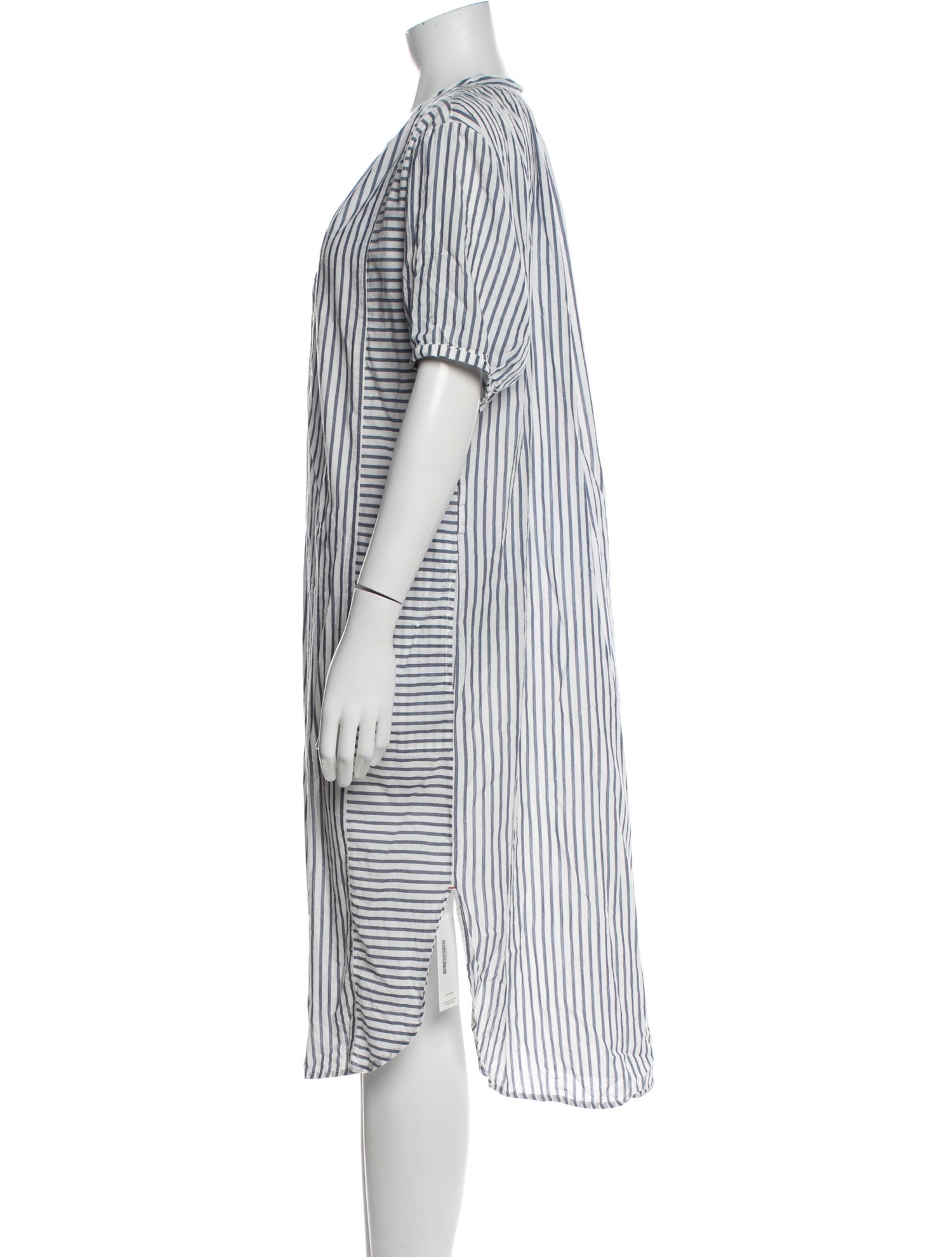 Xirena Striped Midi Length Dress