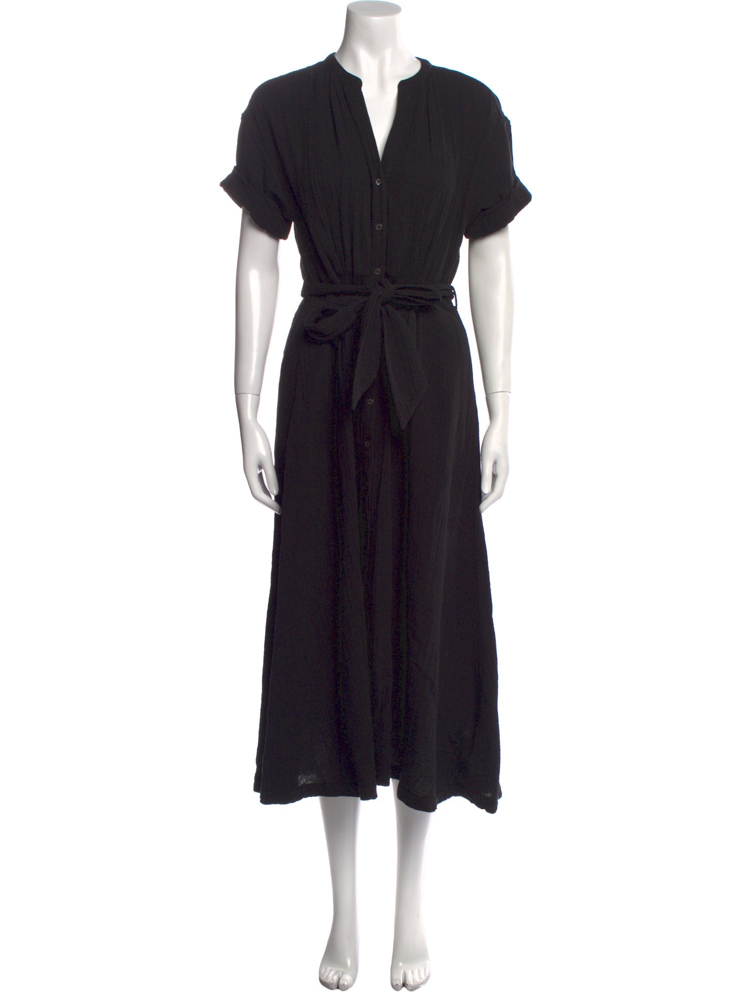 Xirena V-Neck Midi Length Dress