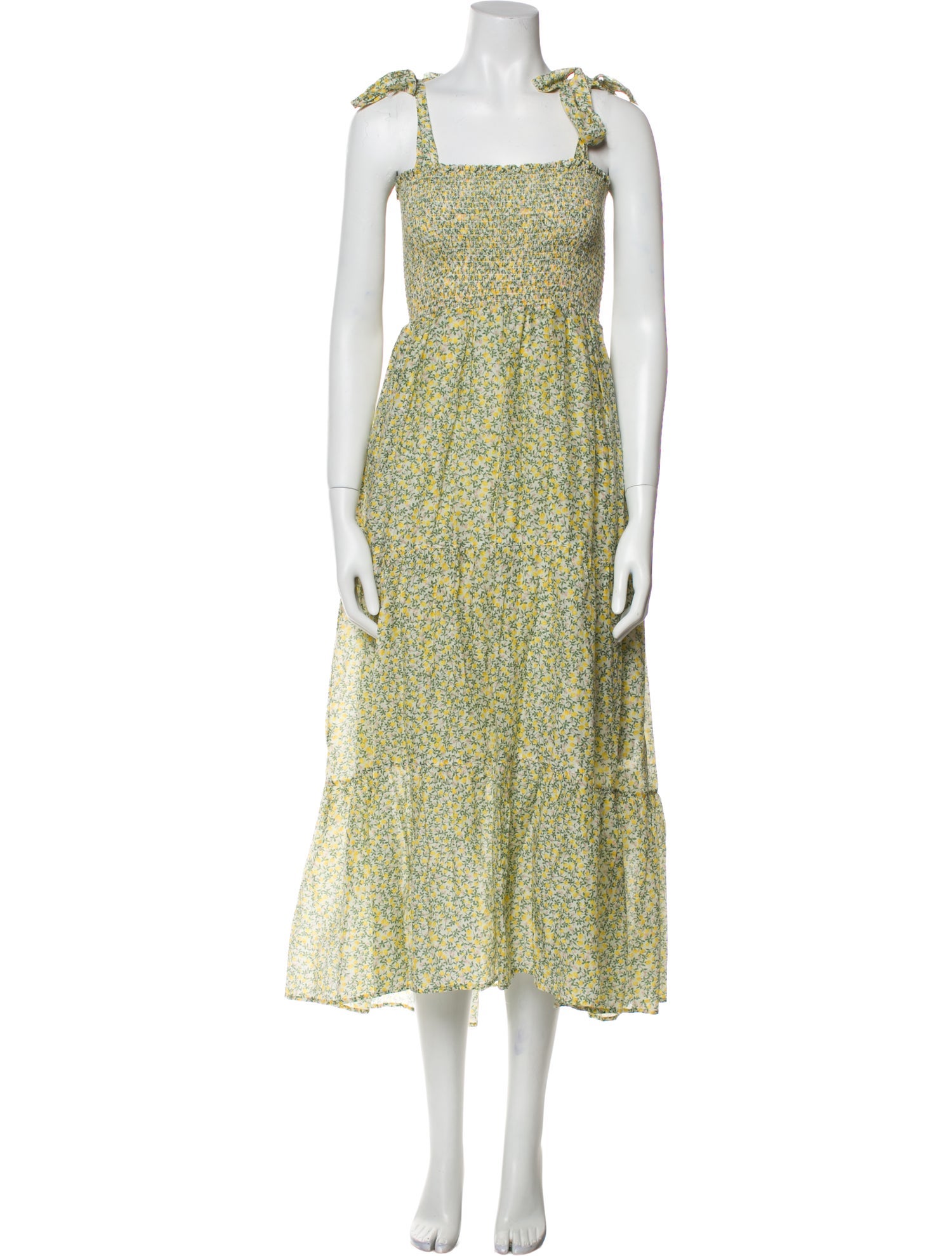 Xirena Floral Print Long Dress