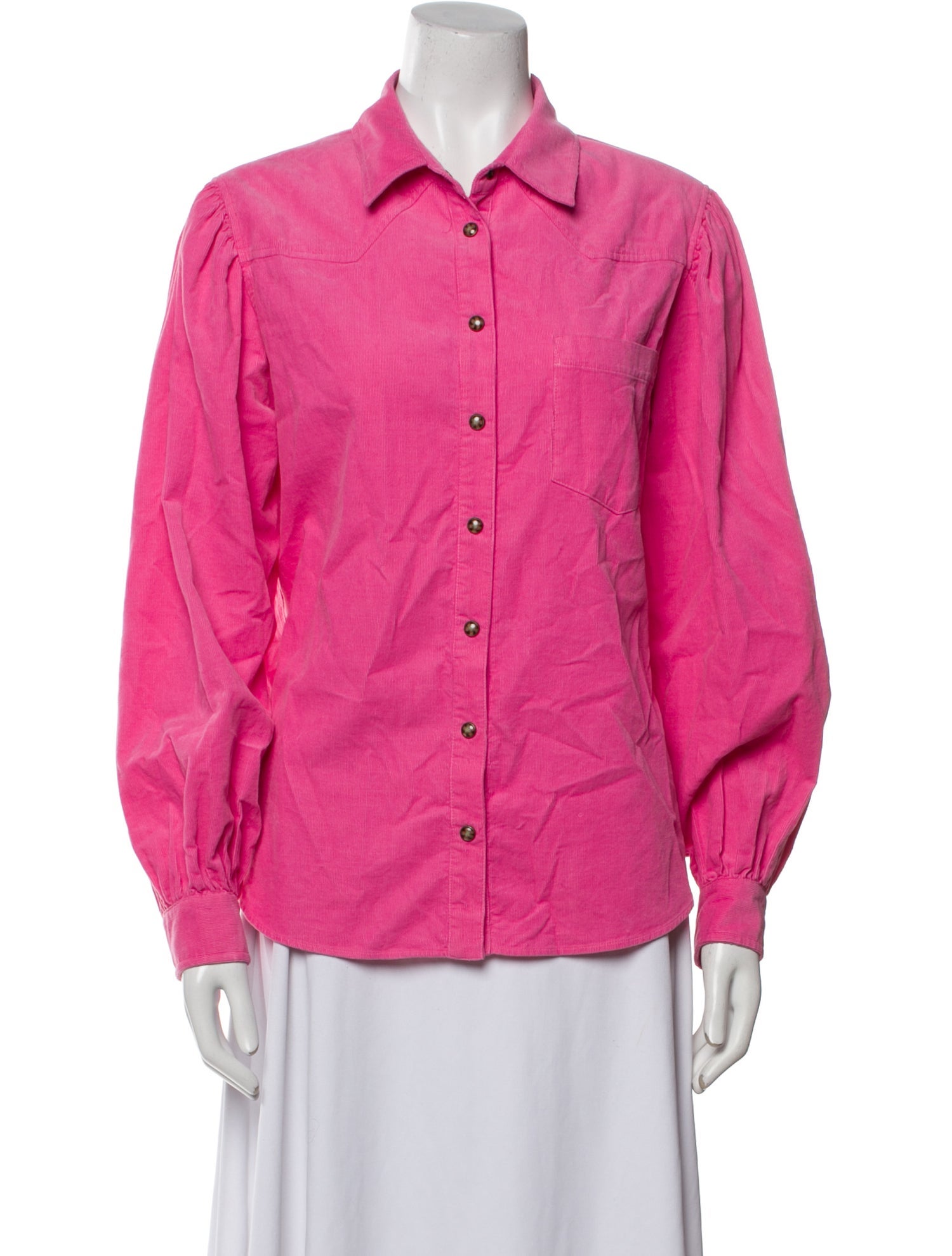 Xirena Long Sleeve Button-Up Top