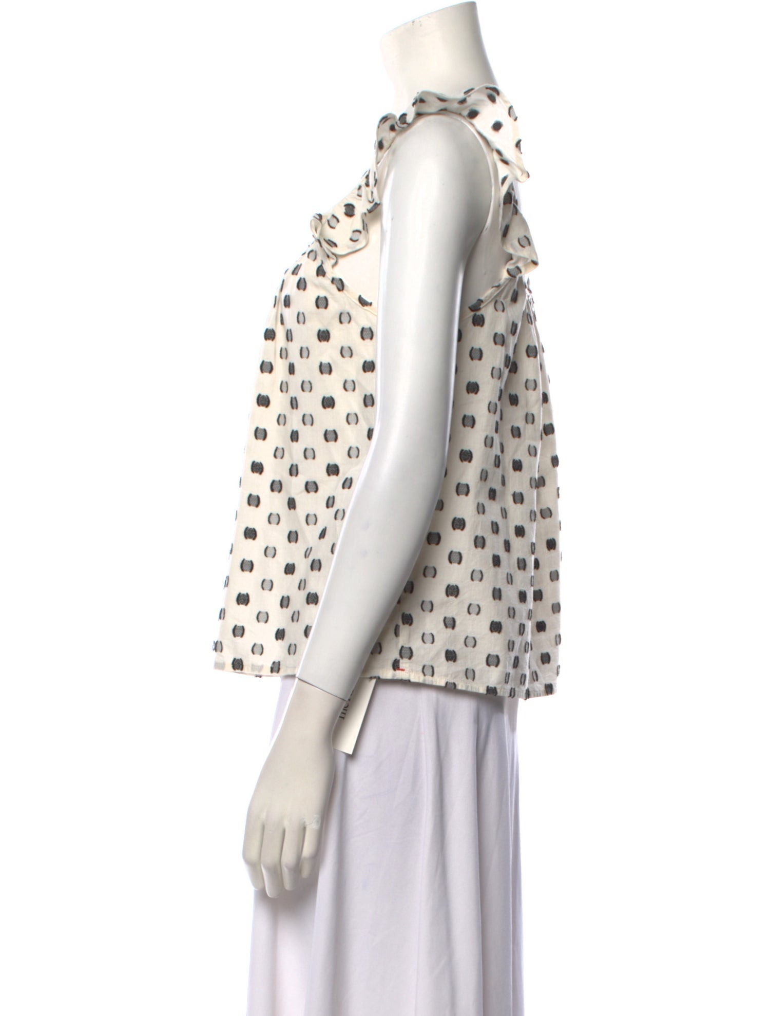 Xirena Printed Scoop Neck Sweater