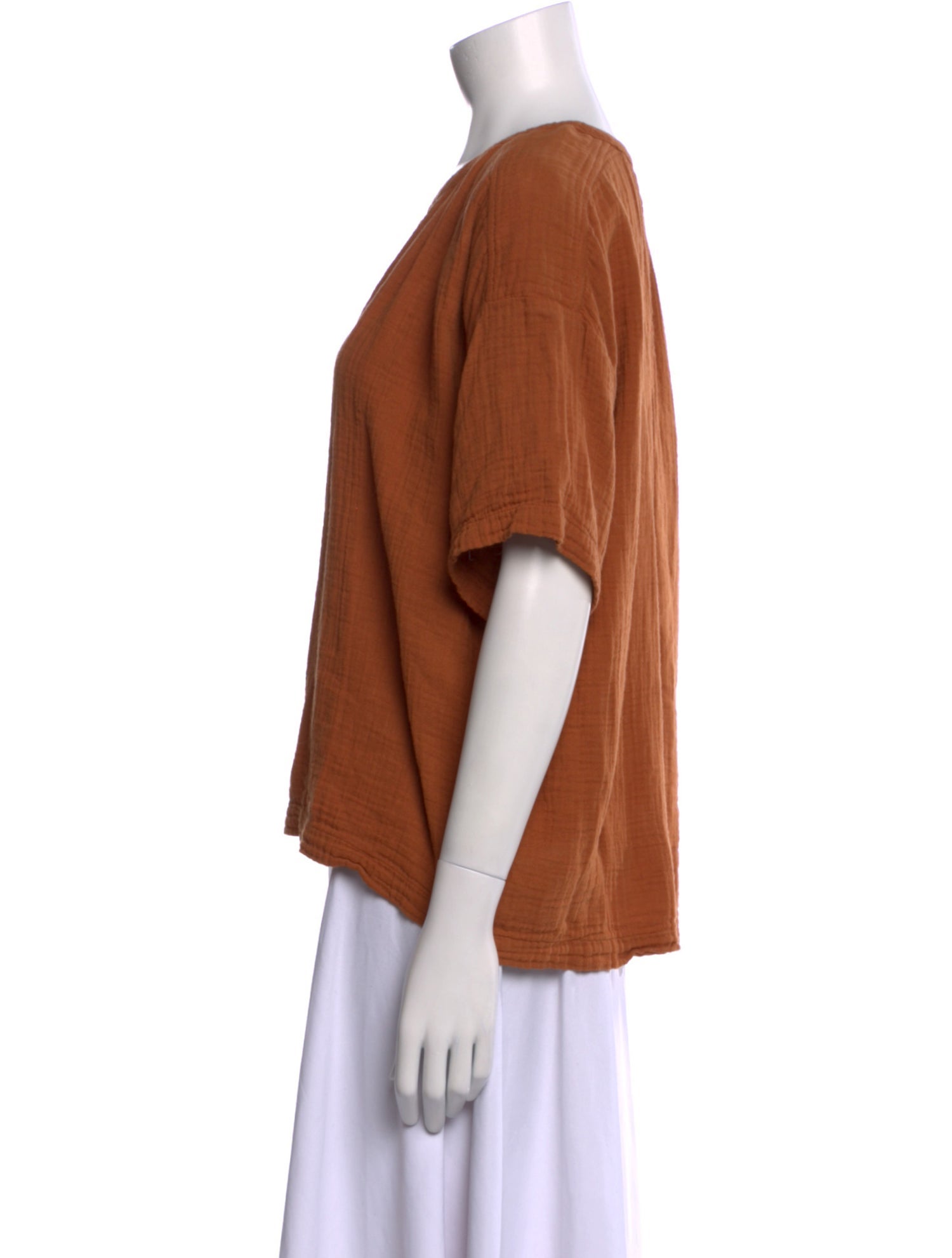 Xirena V-Neck Short Sleeve Top